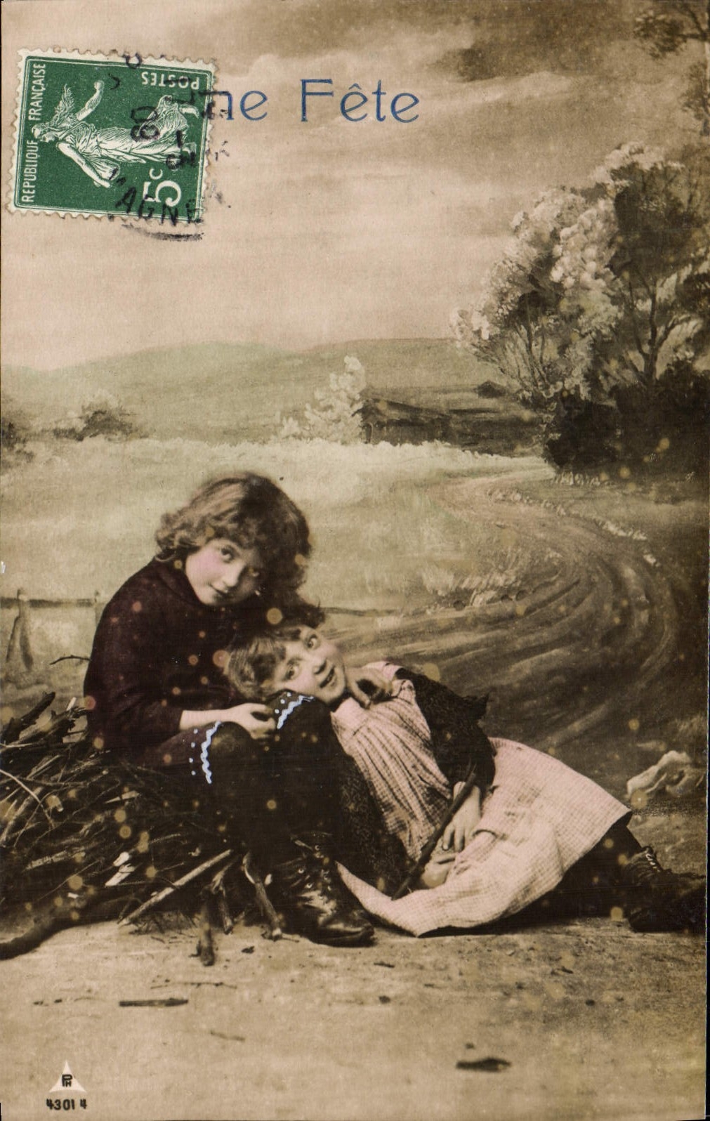 CPA Fantaisie Enfants