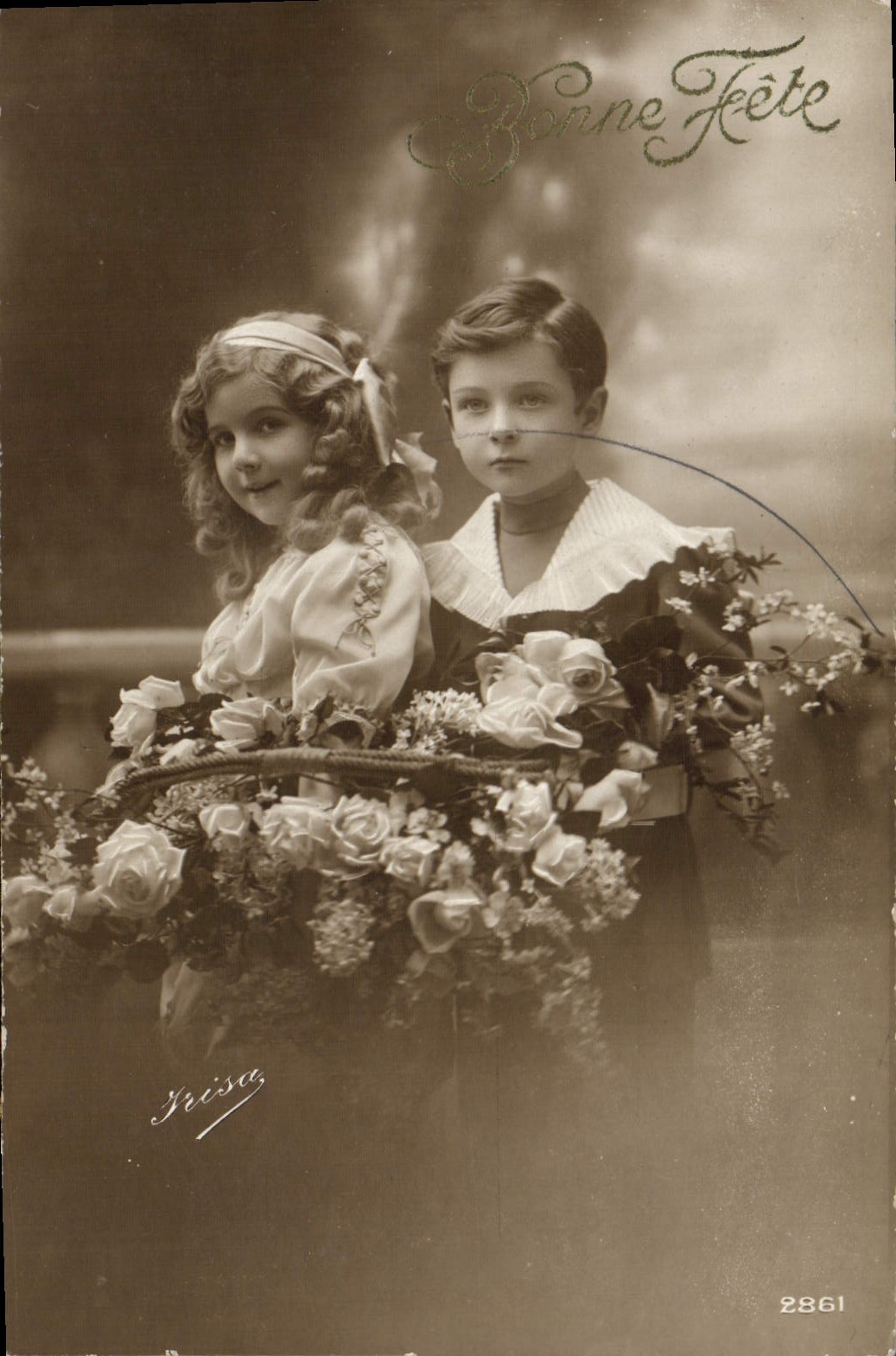 CPA Fantaisie Enfants