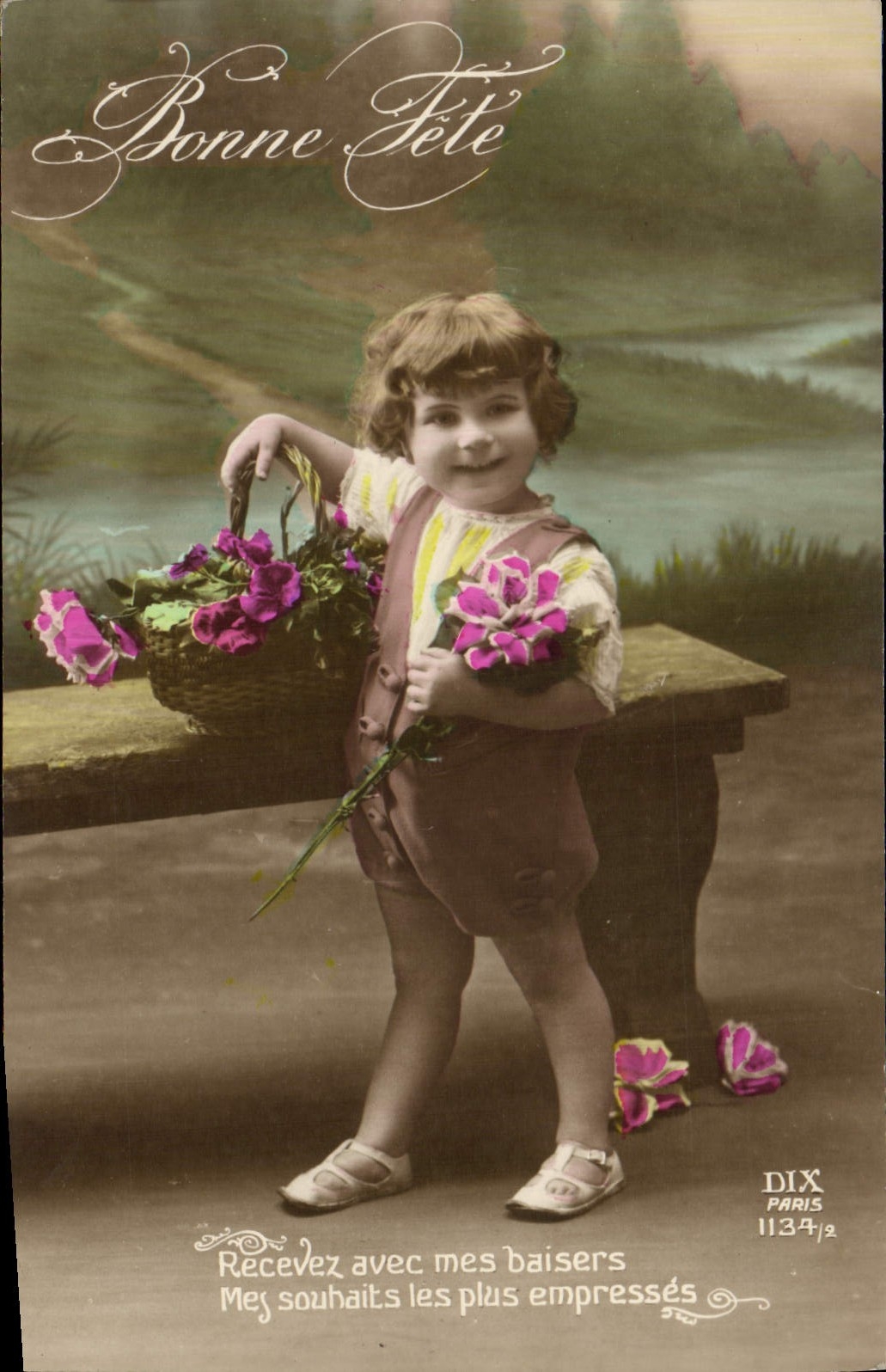 CPA Fantaisie Enfant