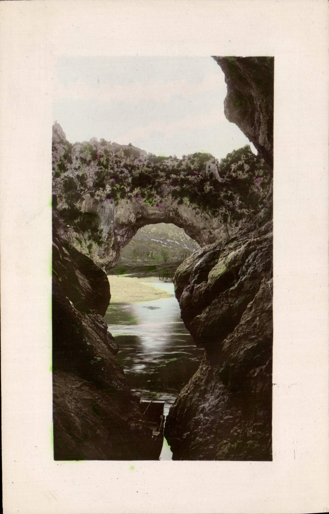 VINTAGE POSTCARD Fantasy River