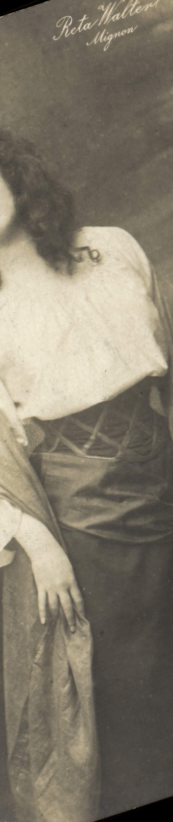 VINTAGE POSTCARD Fantasy Woman Reta Walter Nice