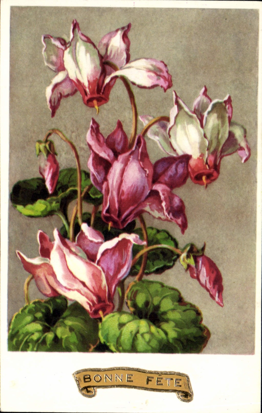 CPA Fantaisie Fleurs