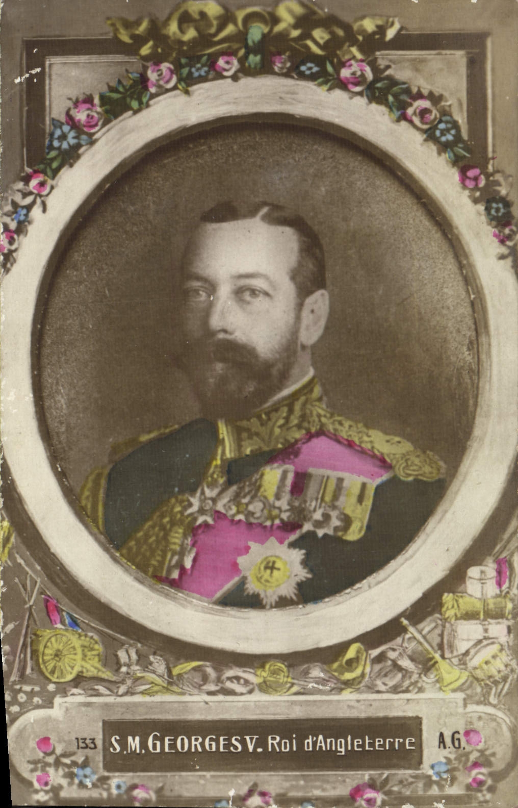 CPA SM Georges V Roi d'Angleterre