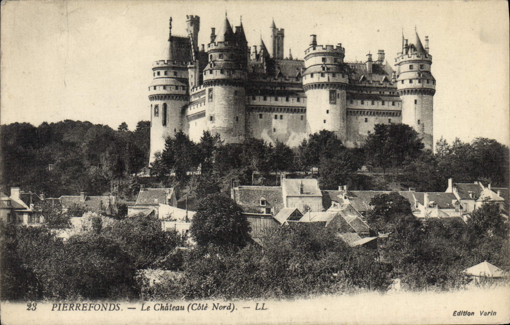 CPA Pierrefonds Le chateau