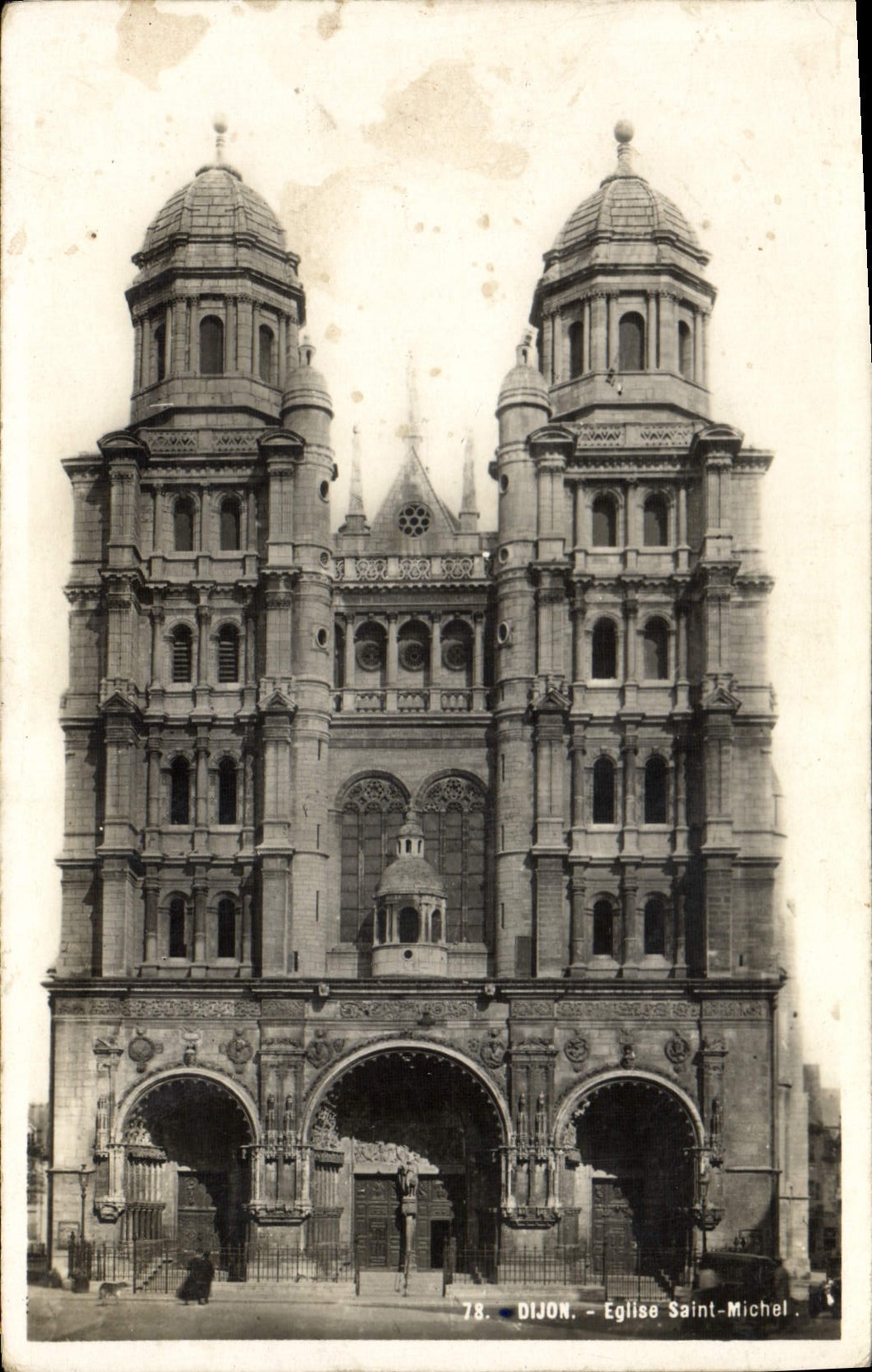 CPA Dijon Eglise Saint Michel