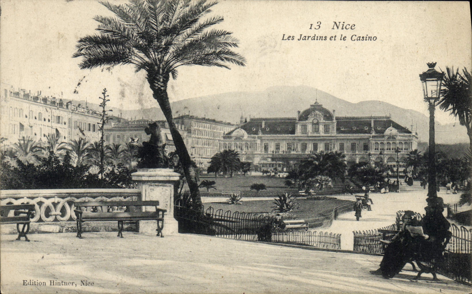 CPA Nice Les Jardins et le Casino