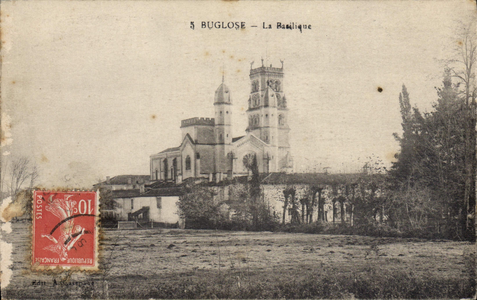 CPA Buglose La Basilique