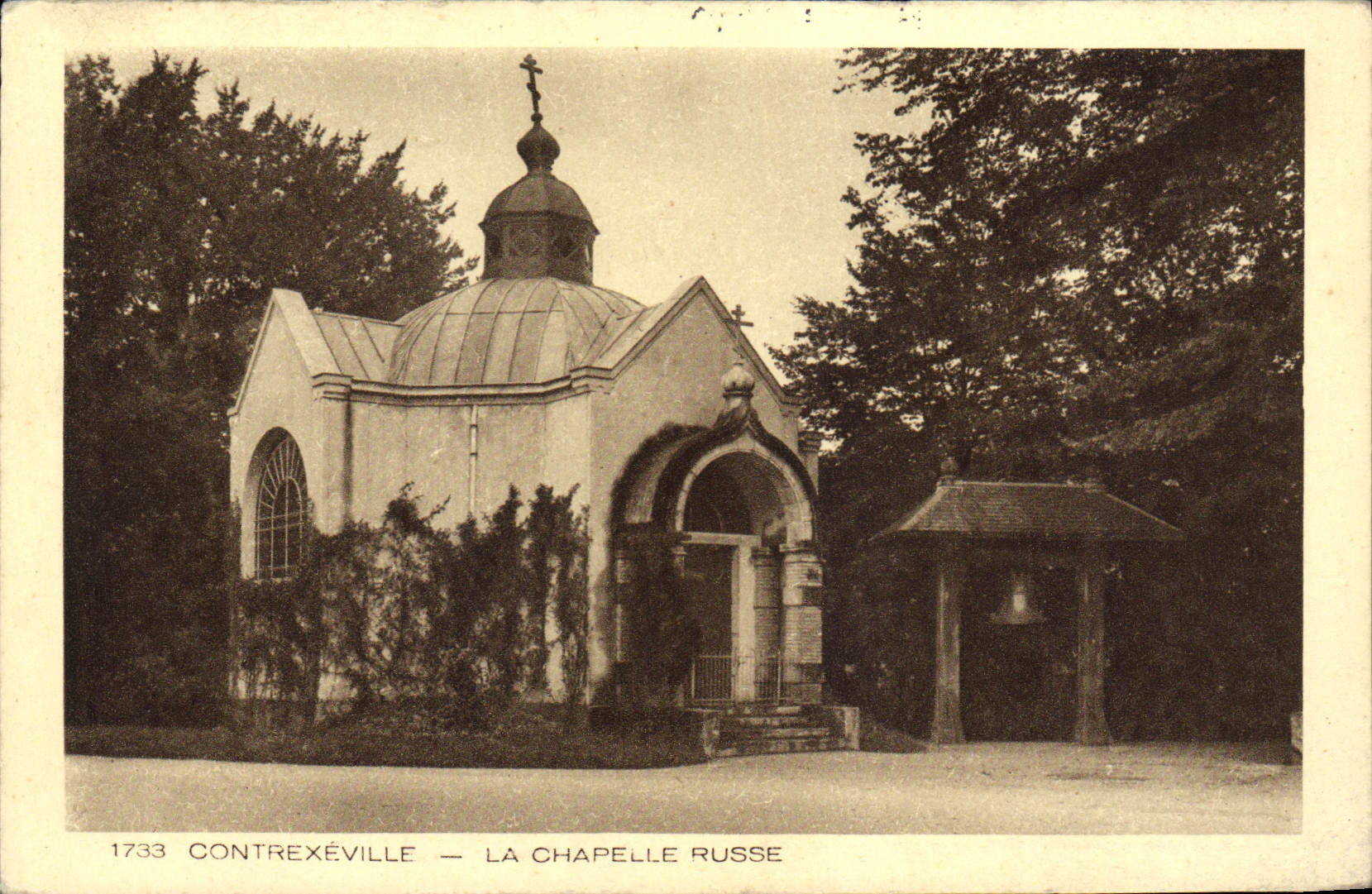 CPA Contrexeville La Chapelle Russe Russie Russia
