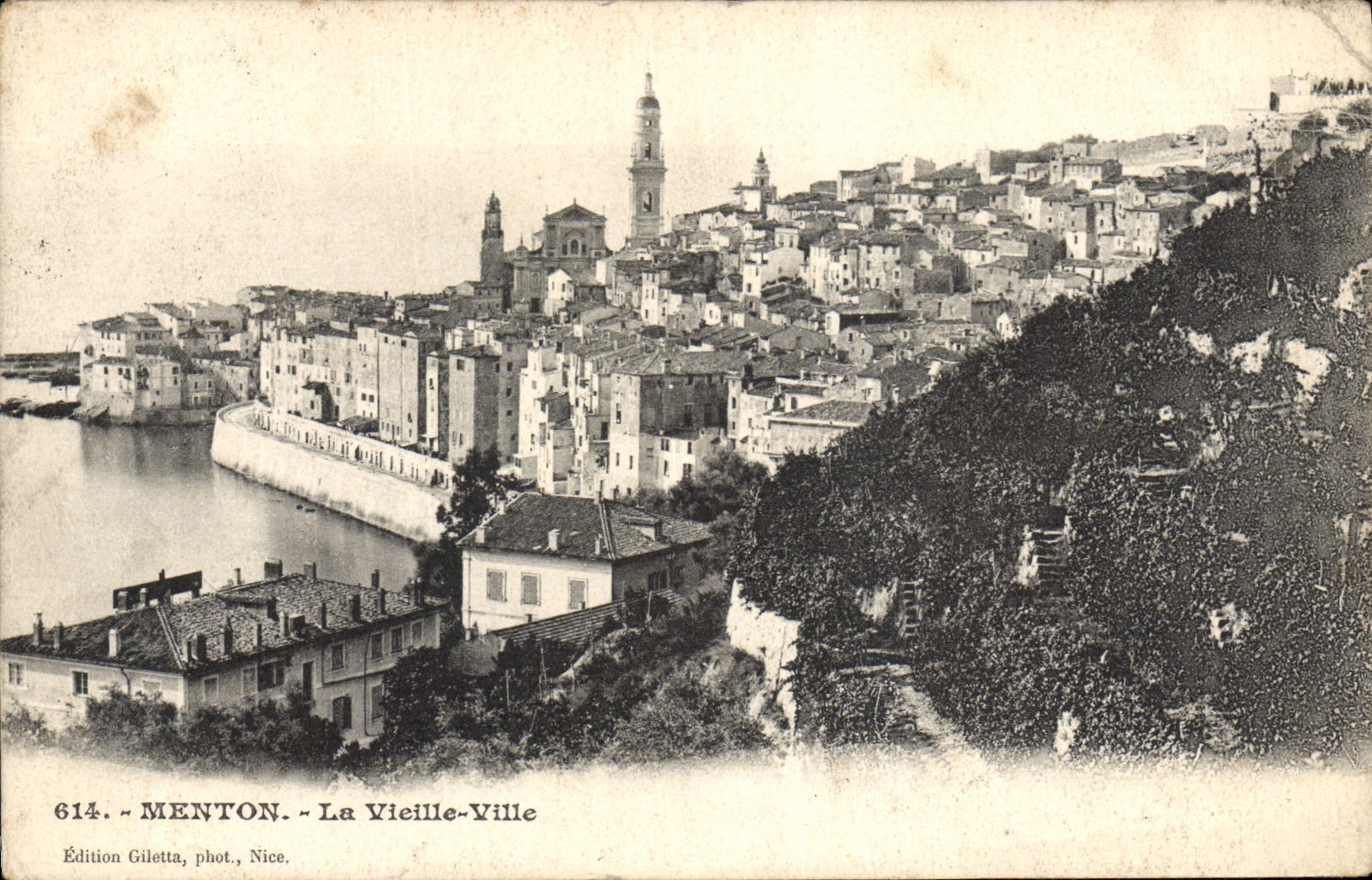CPA Menton La Vieille Ville