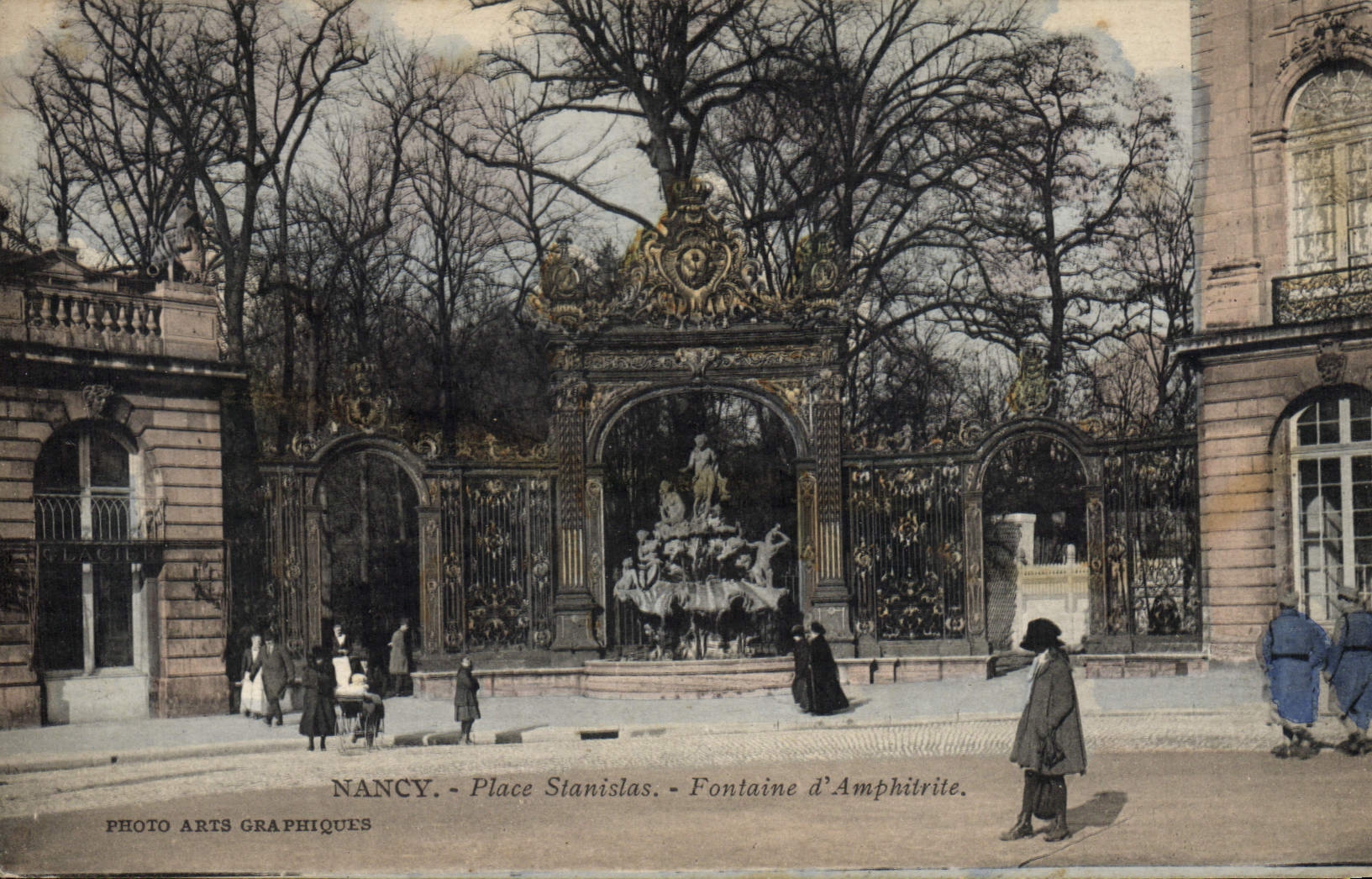 CPA Nancy Place Stanislas Fontaine d'Amphitrite