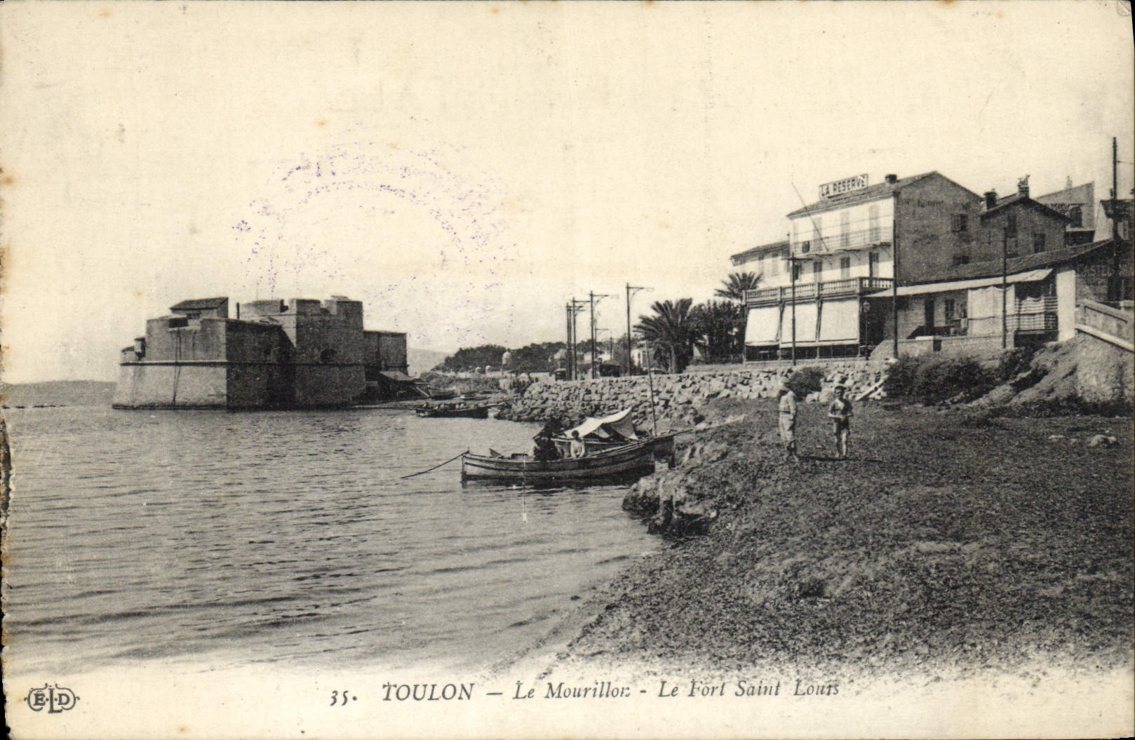 CPA Toulon Le Mourillon Le Fort Saint Louis 