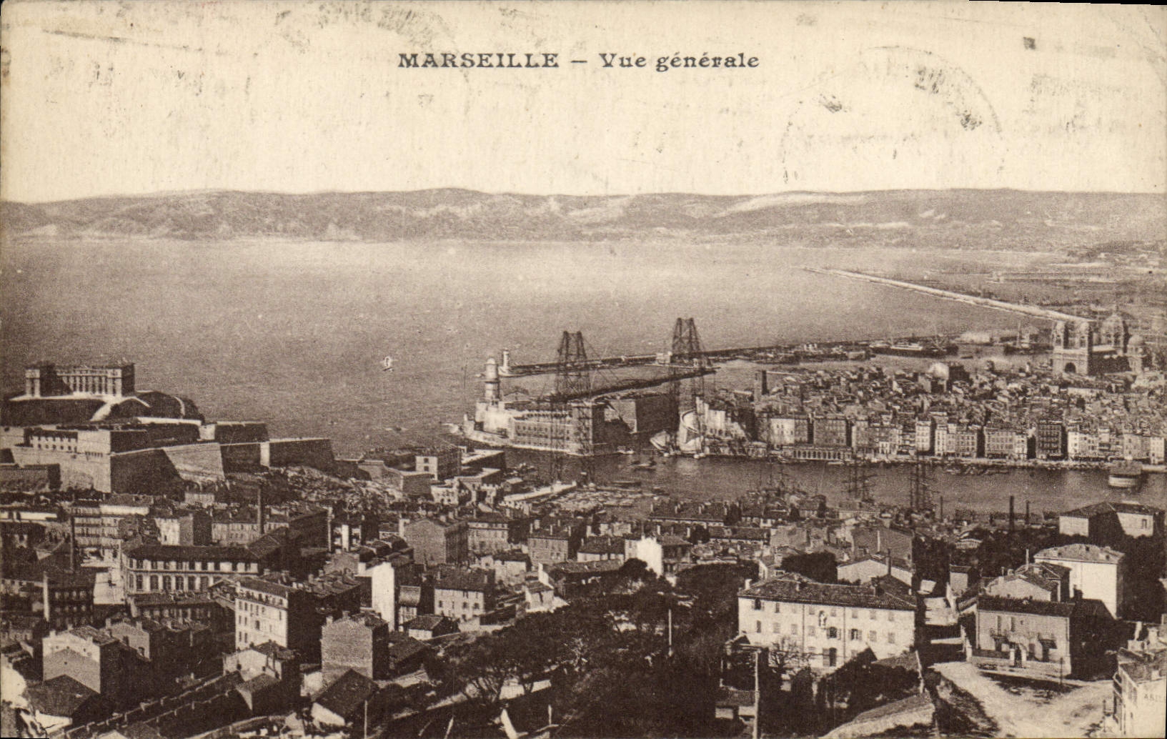 CPA Marseille Vue Generale
