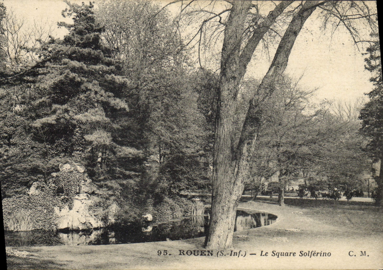 CPA Rouen Le Square Solferino