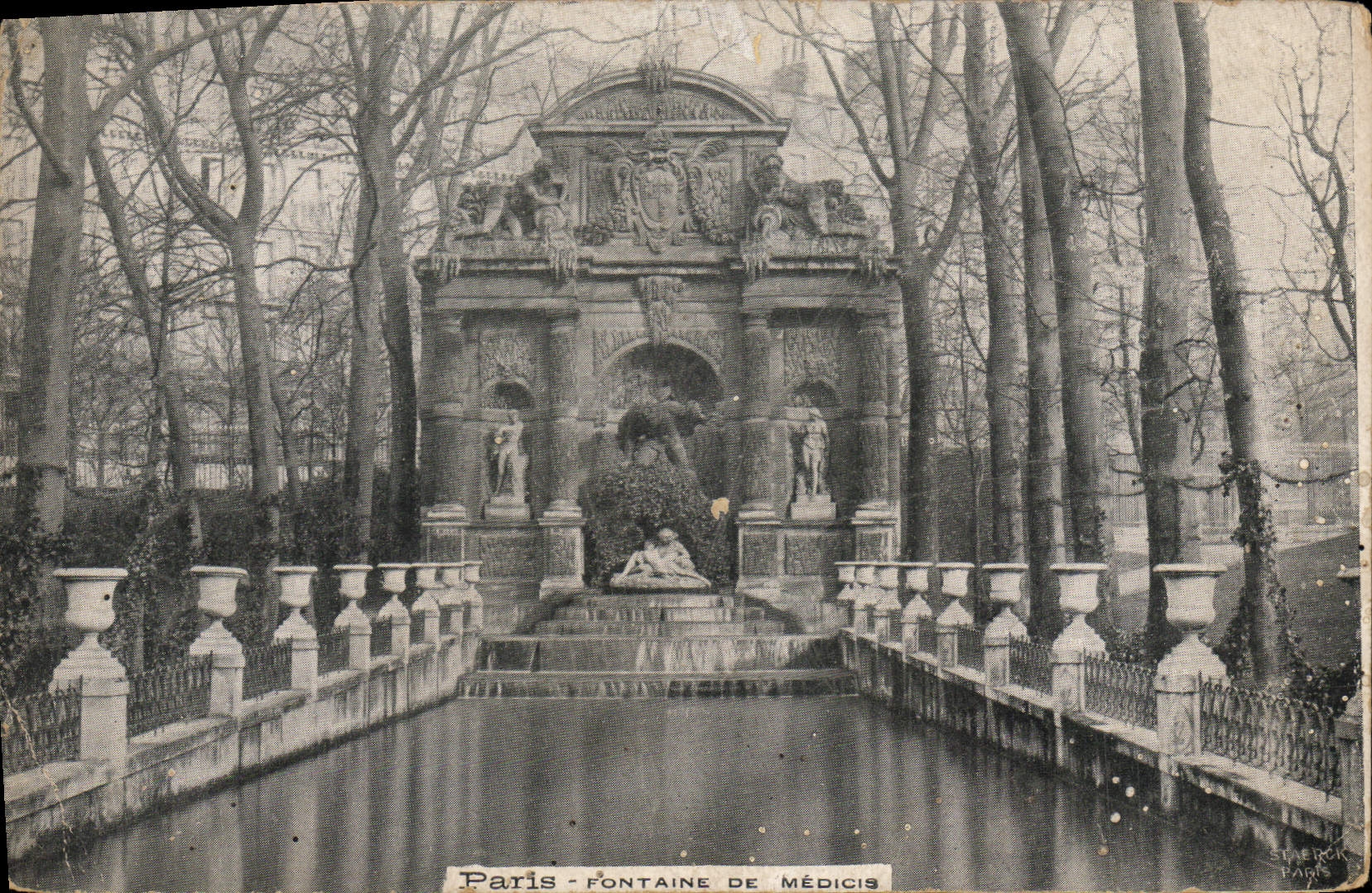 CPA Paris Fontaine De Medicis