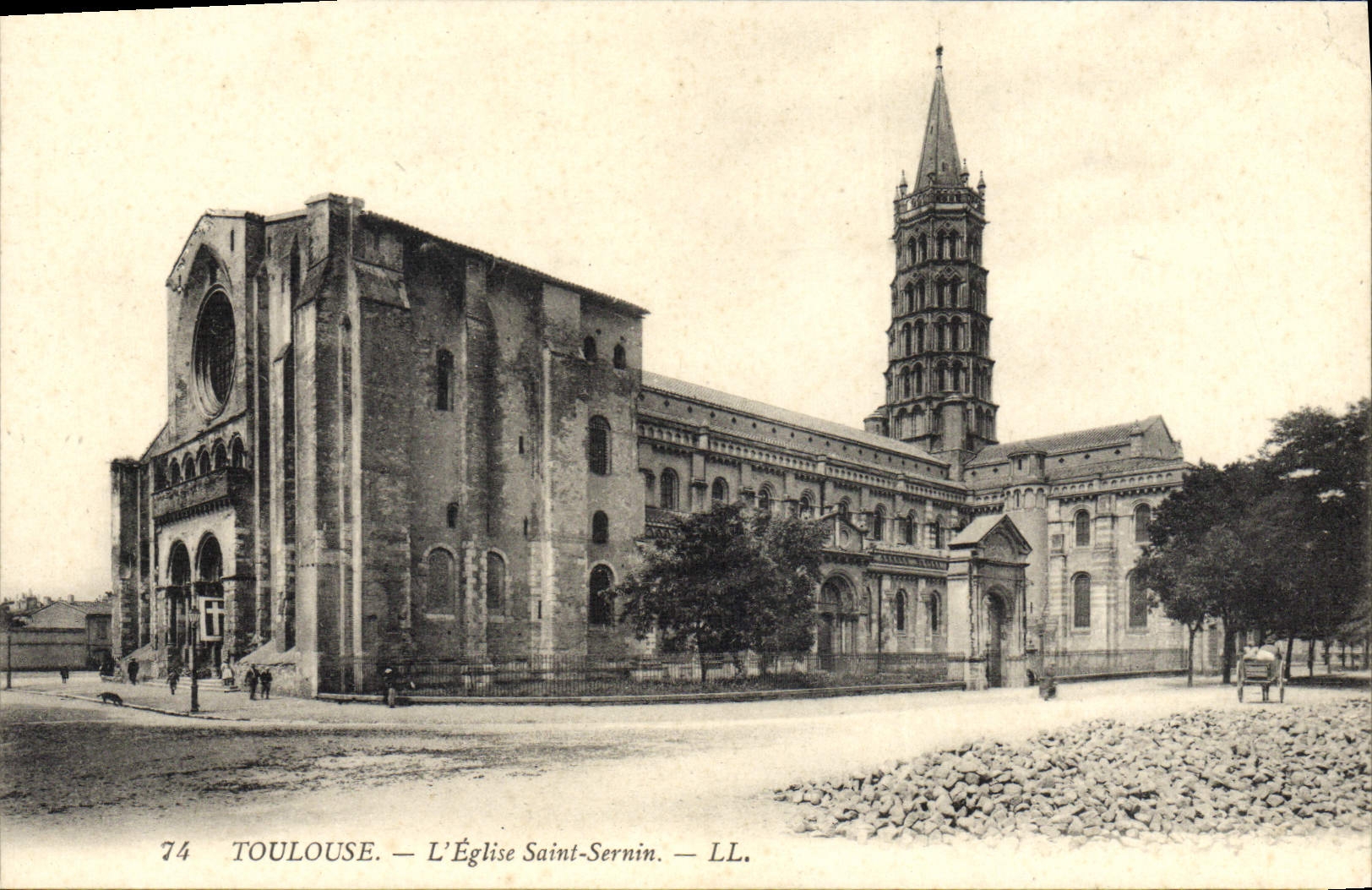 CPA Toulouse L'Eglise Saint Sernin