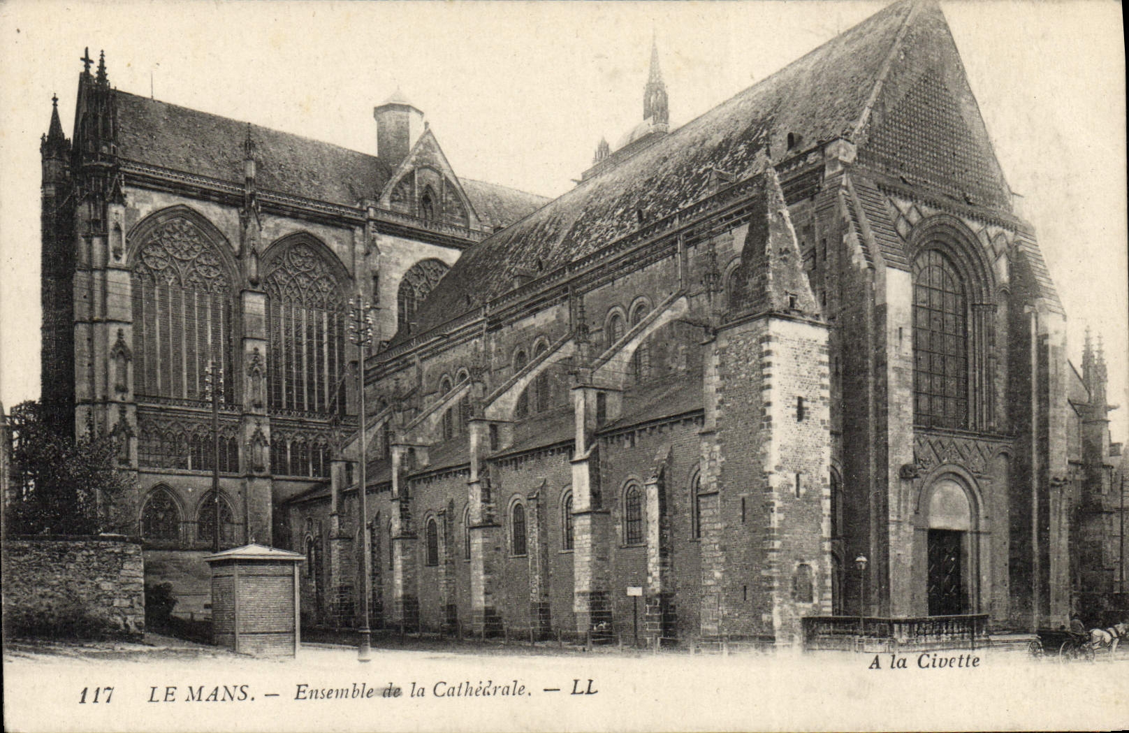 CPA Le Mans Ensemble de la Cathedrale