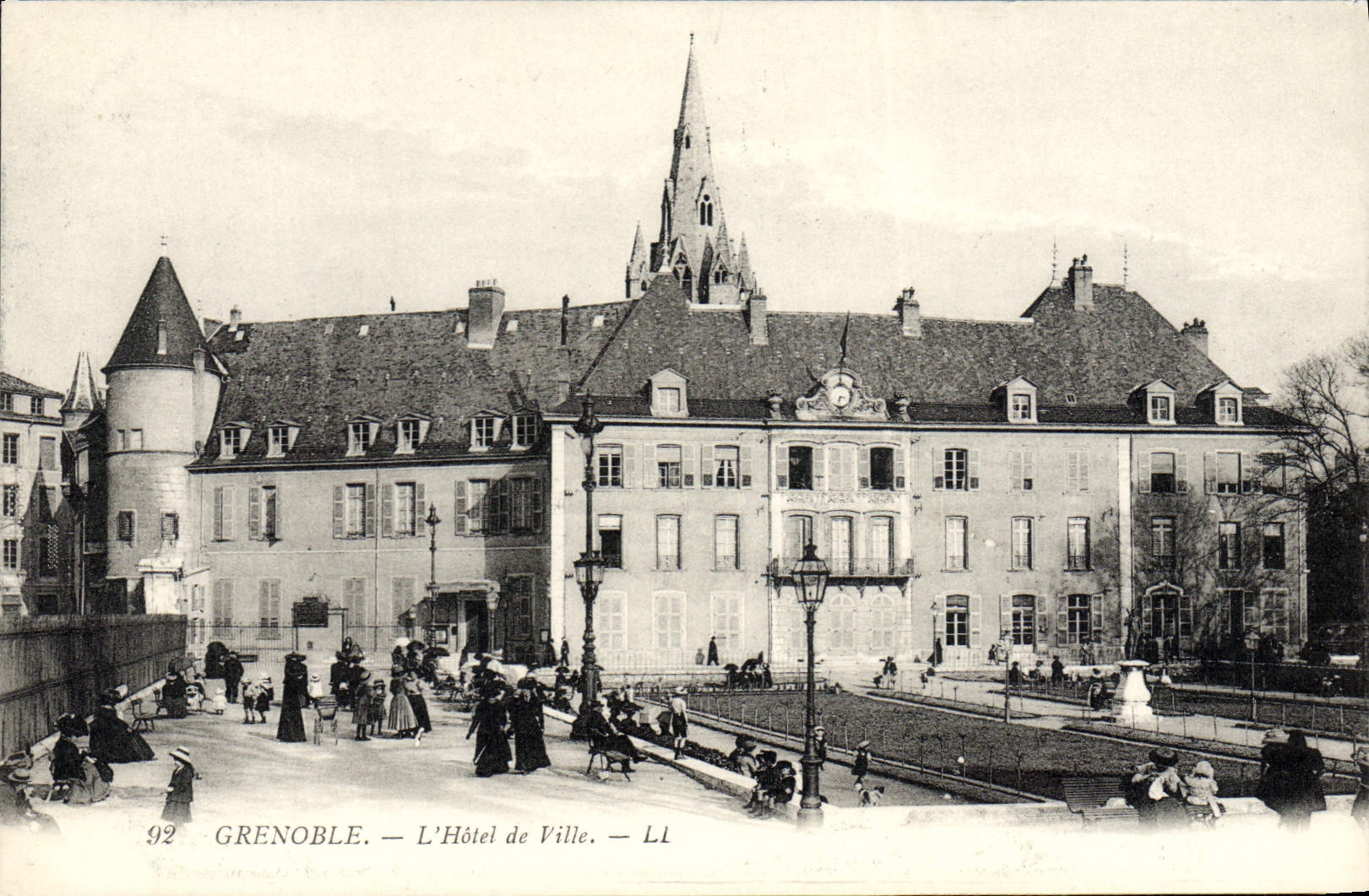 CPA Grenoble L'Hotel de Ville