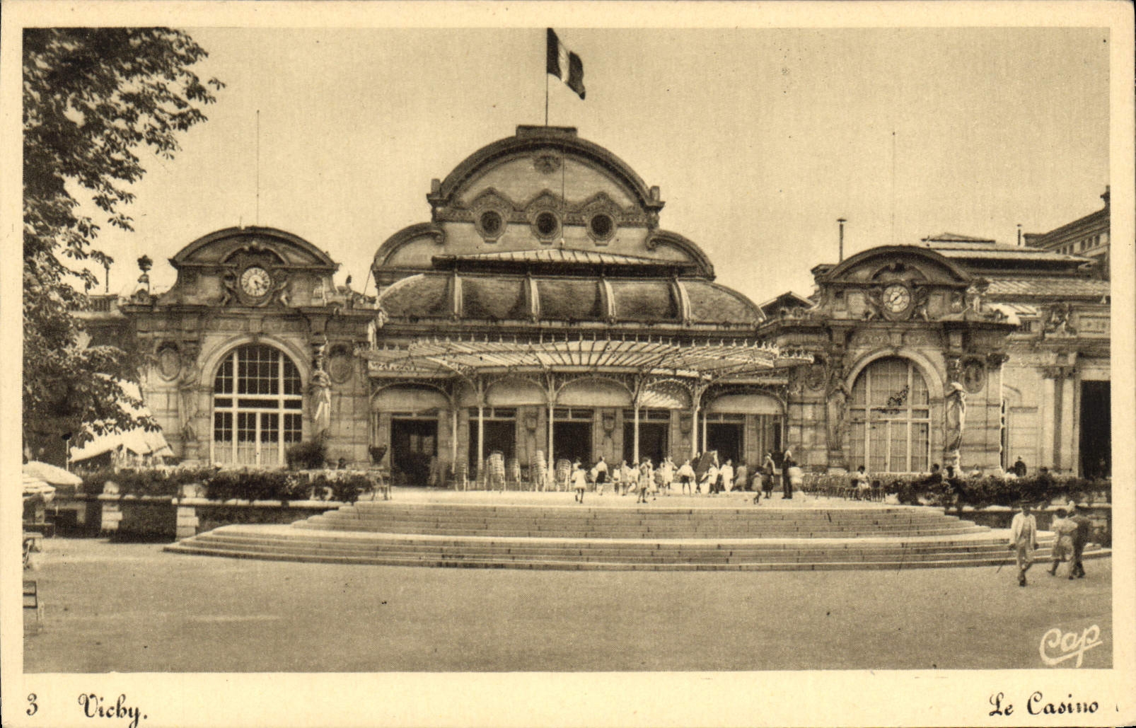 CPA Vichy Le casino