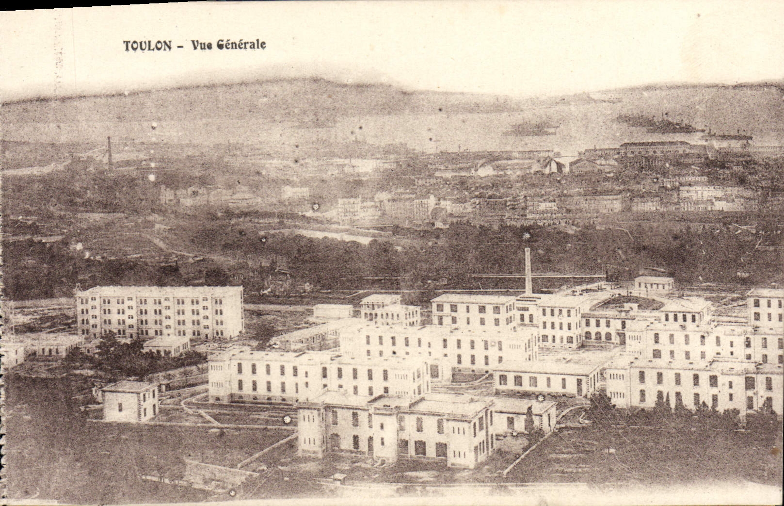 CPA Toulon Vue generale
