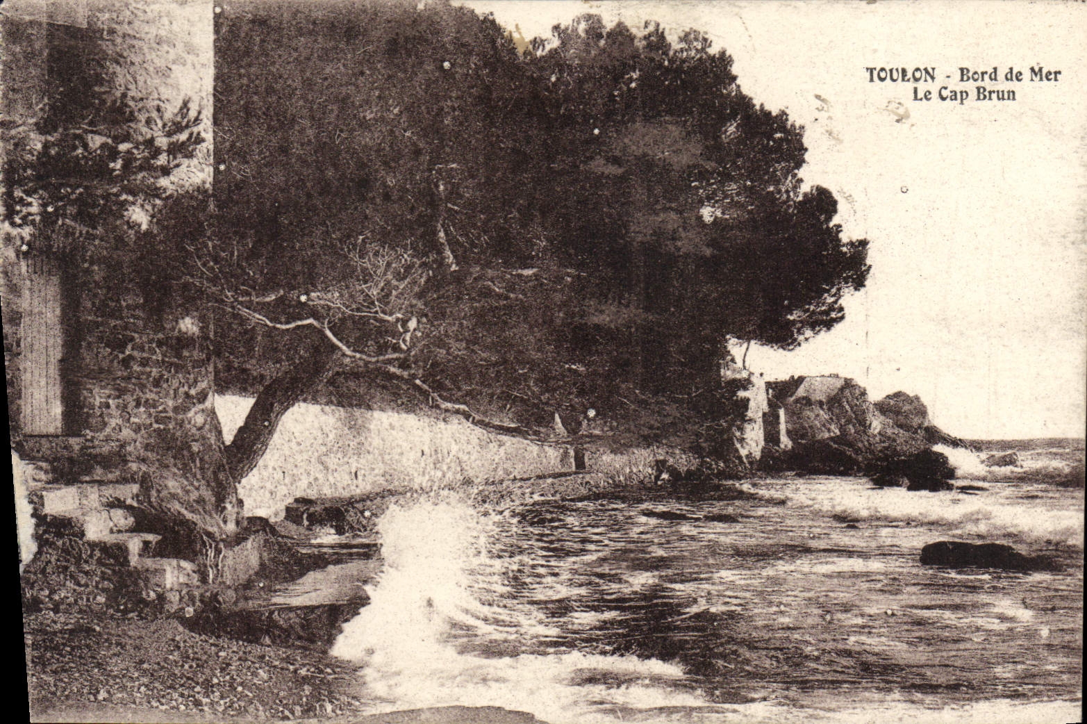 CPA Toulon Bord de Mer Le Cap Brun