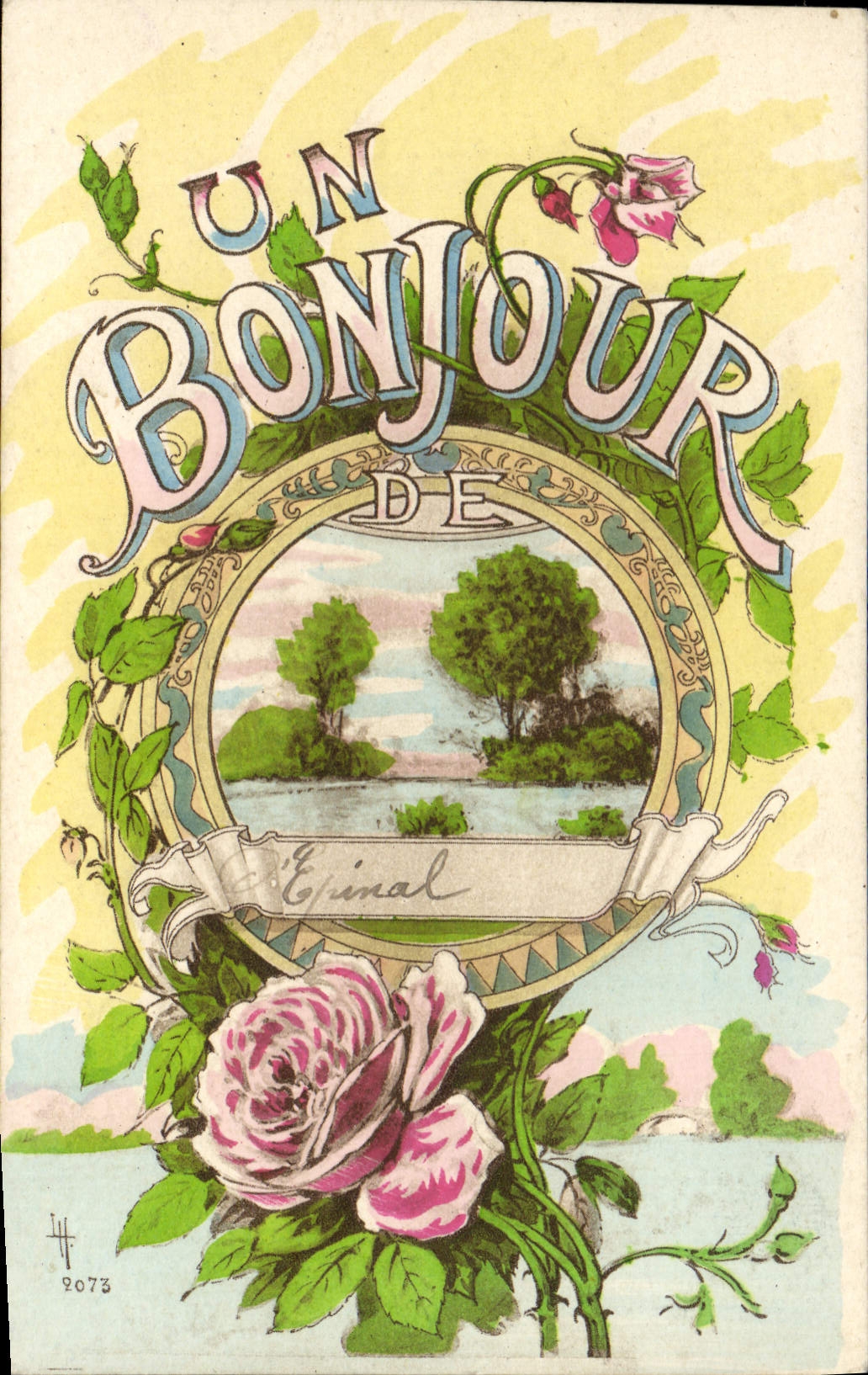 CPA Bonne Fete Fleurs 