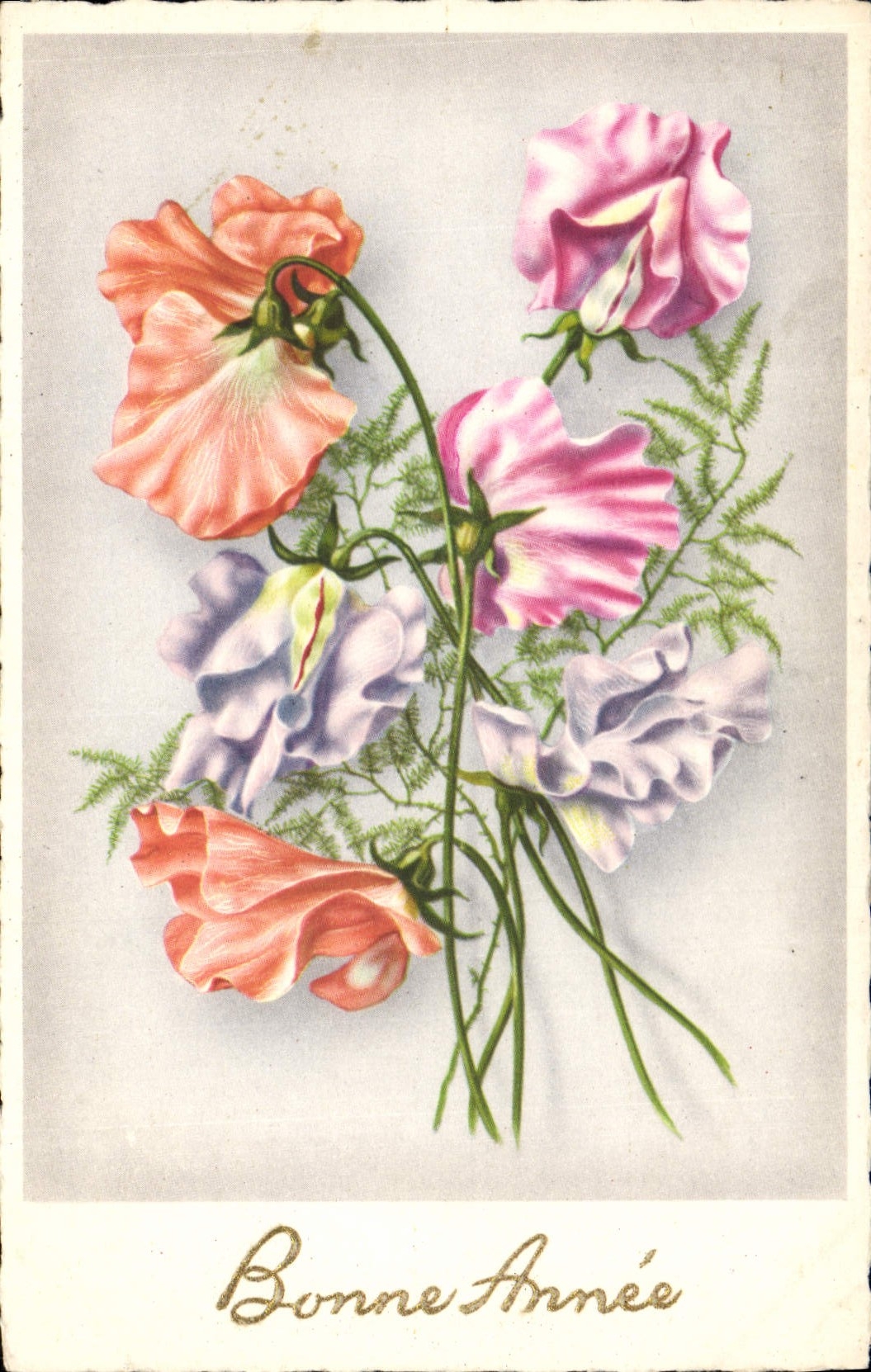 CPA Fantaisie Fleurs