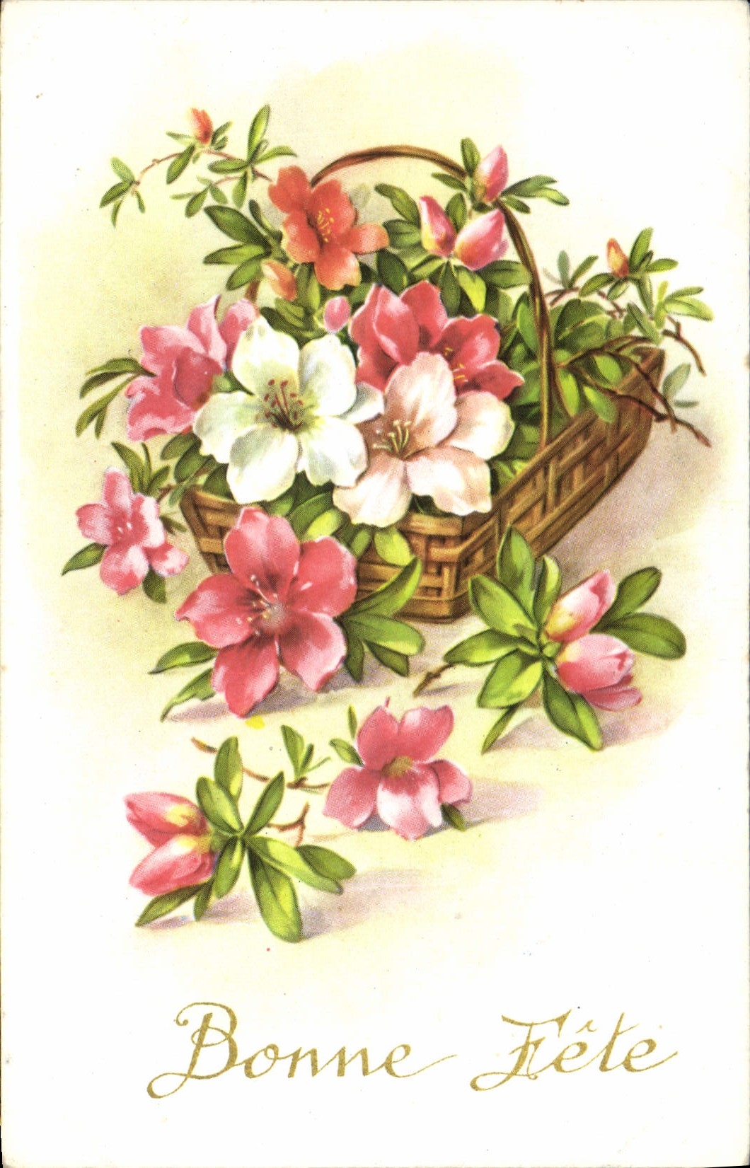 CPA Fantaisie Fleurs