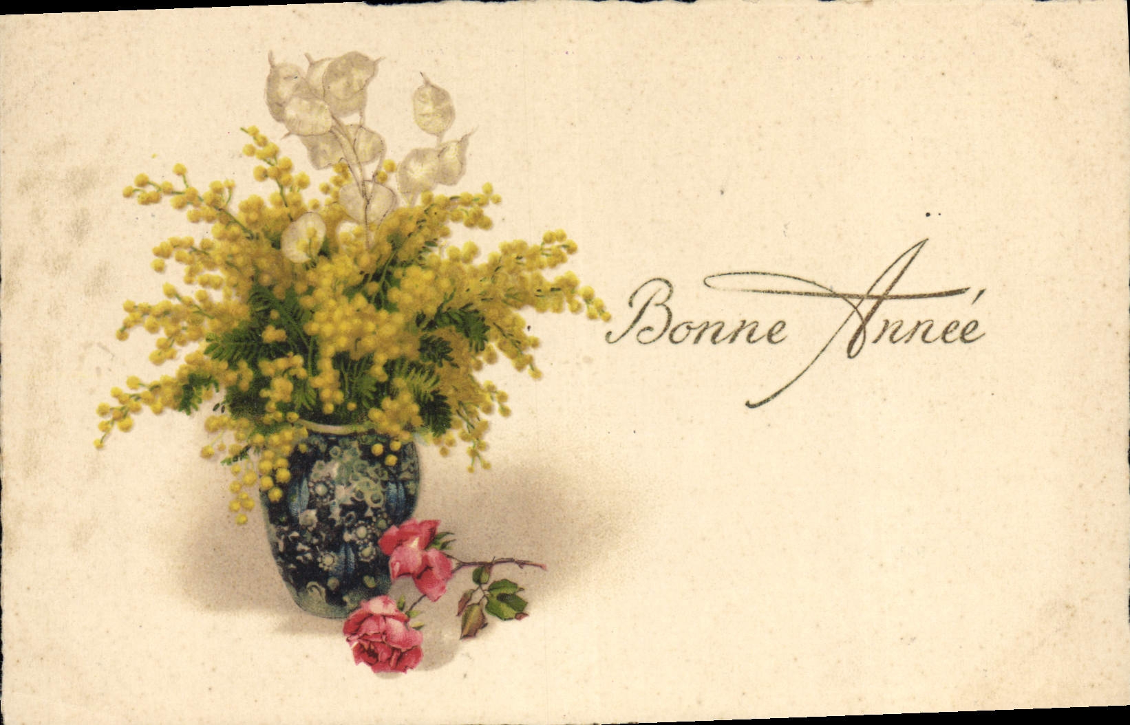 CPA Fantaisie Fleurs