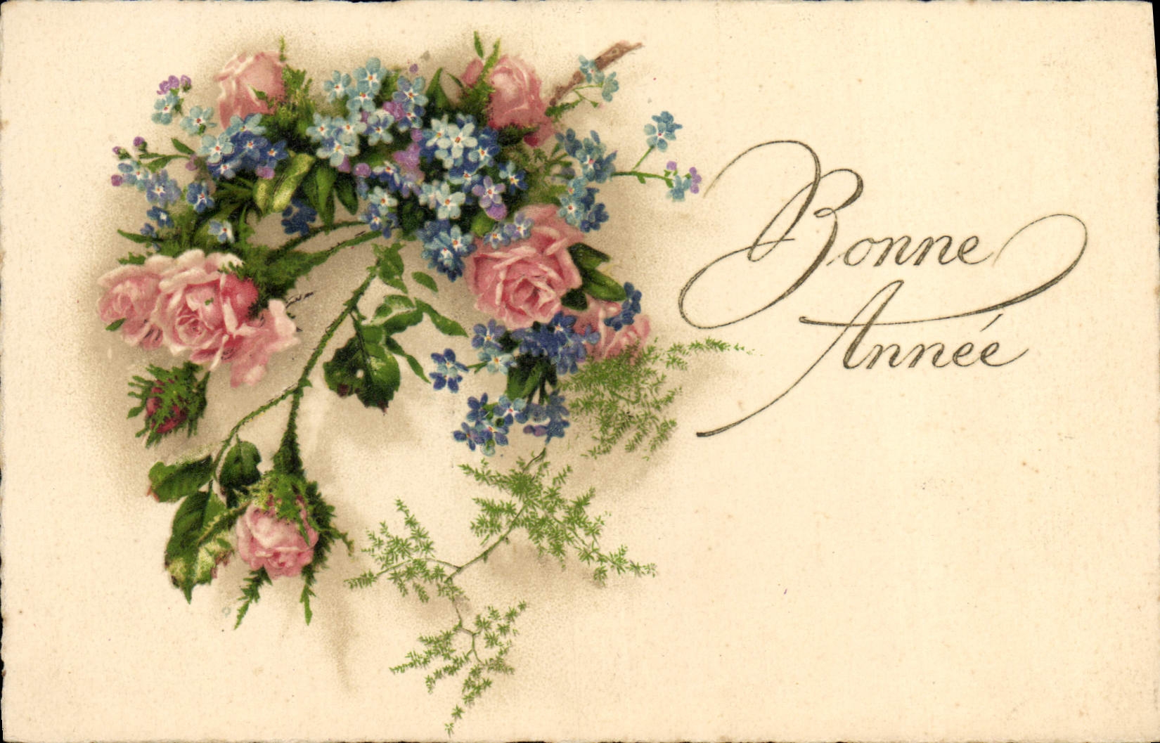 CPA Fantaisie Fleurs