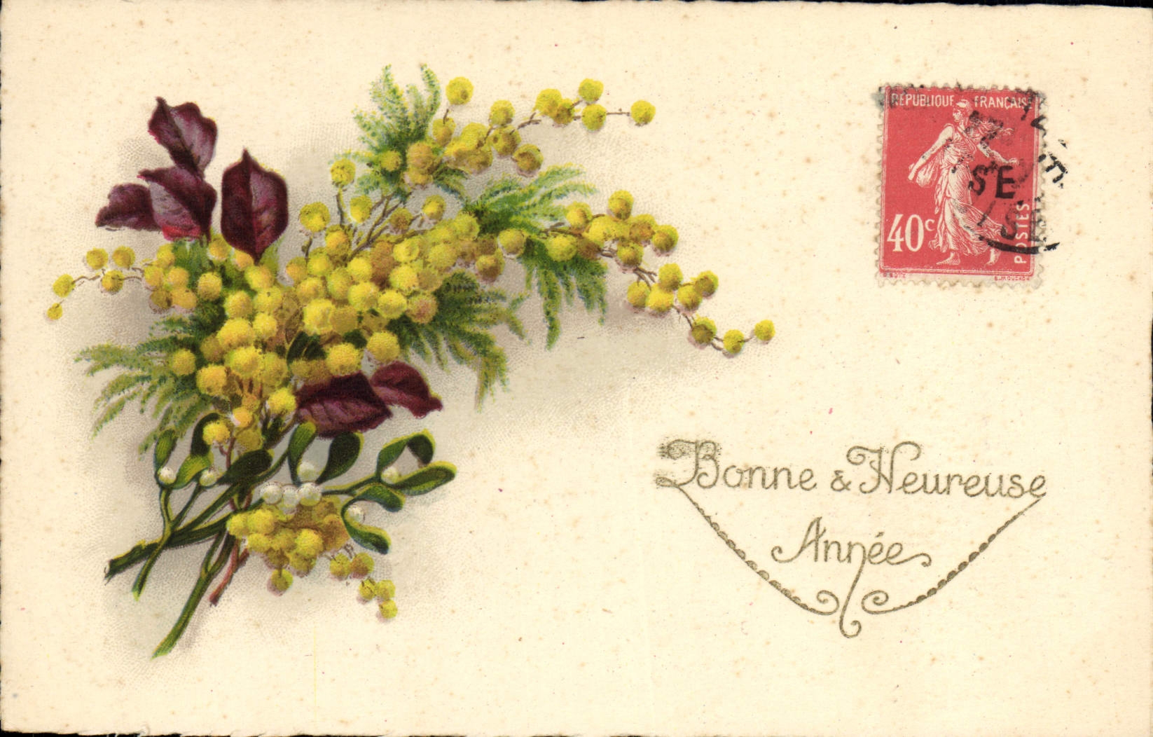 CPA Fantaisie Fleurs