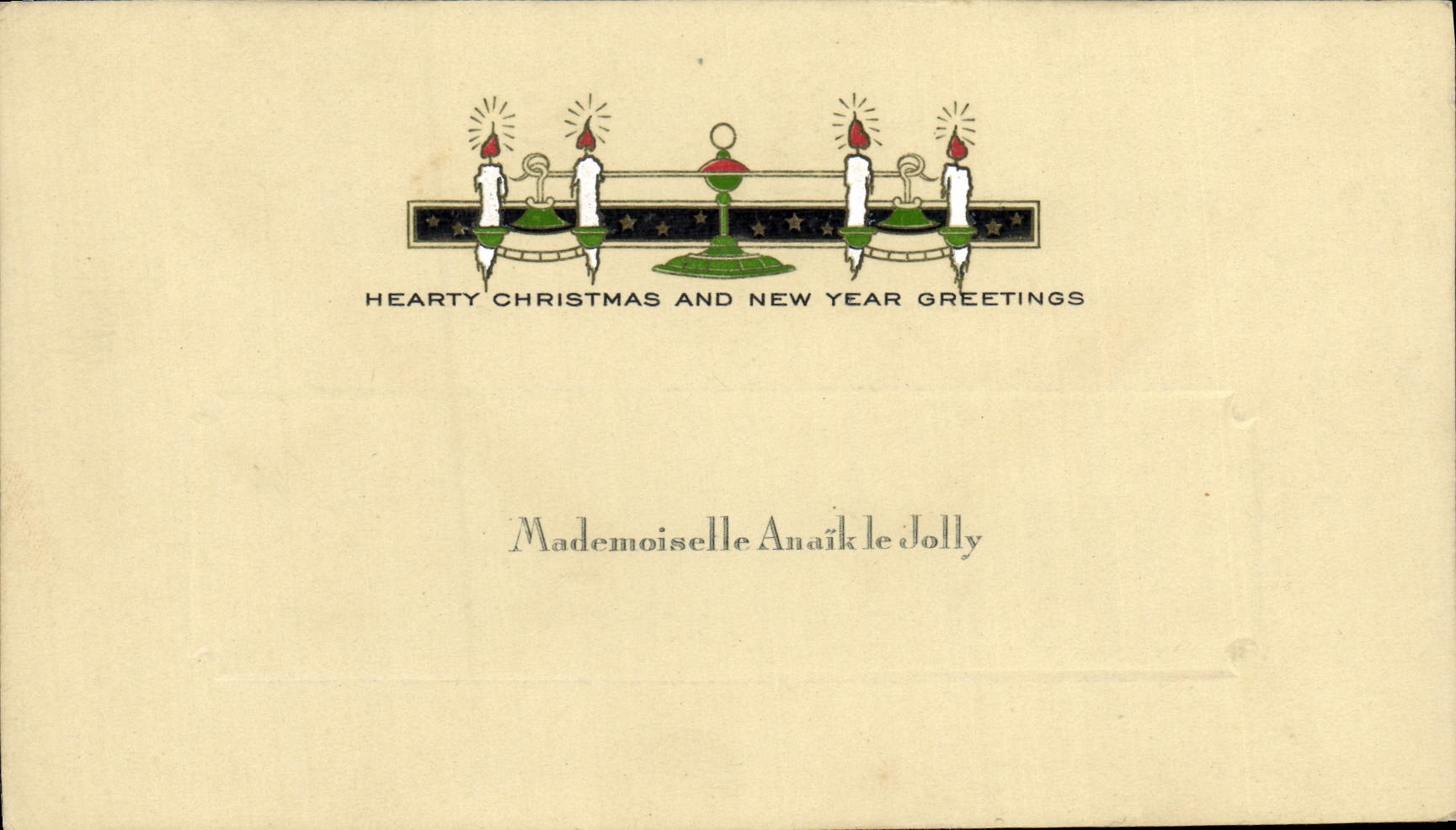 CPA Fantaisie Noel