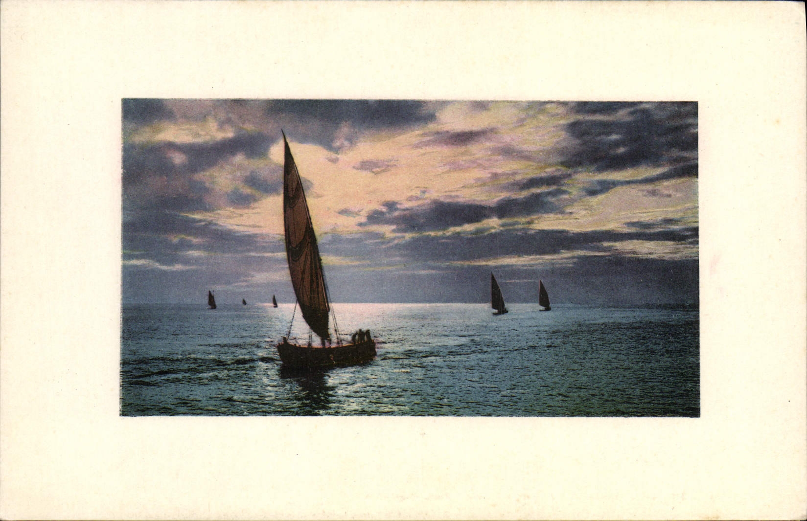 CPA Fantaisie Bateau