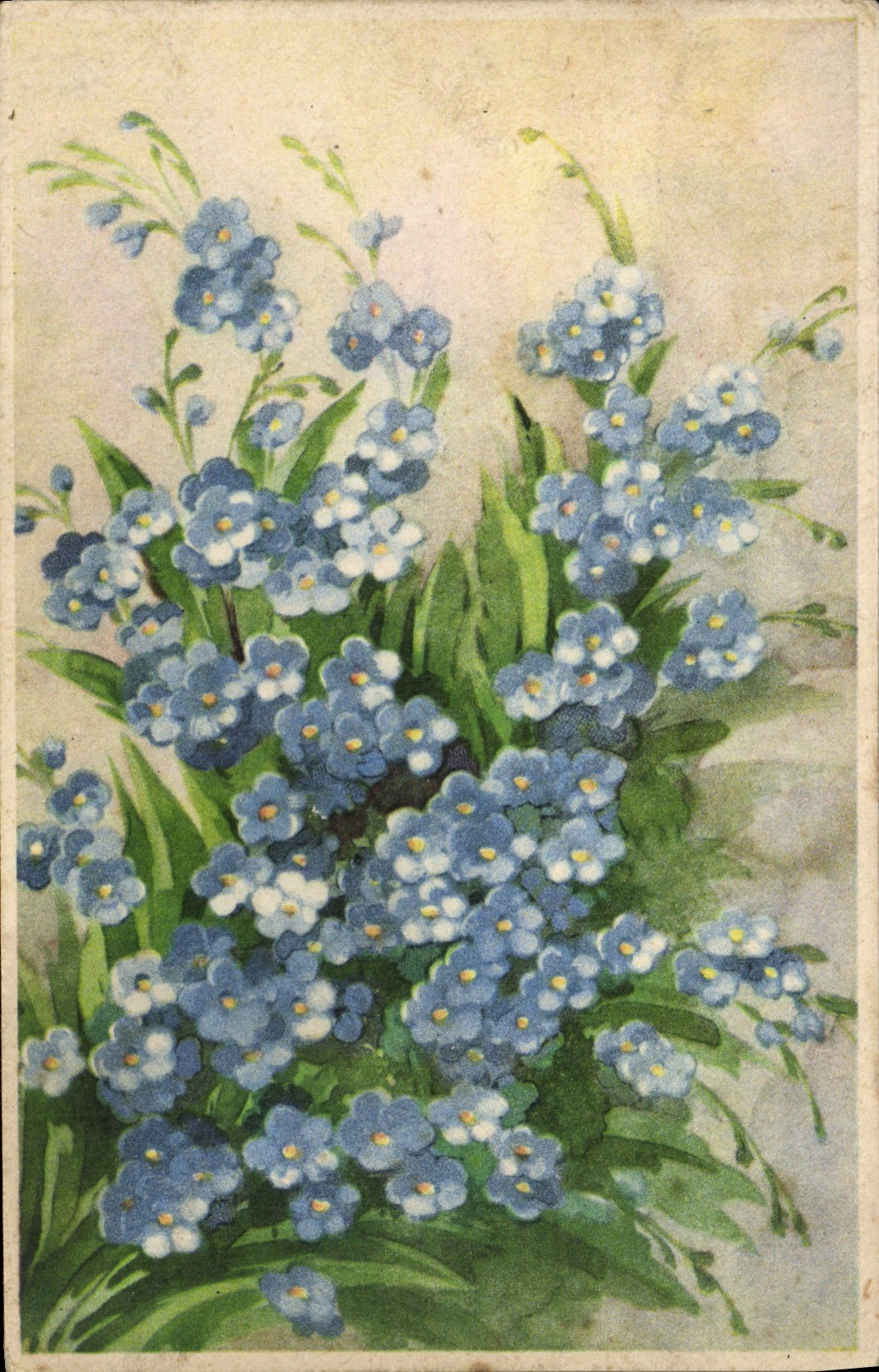 CPA Fantaisie Fleurs