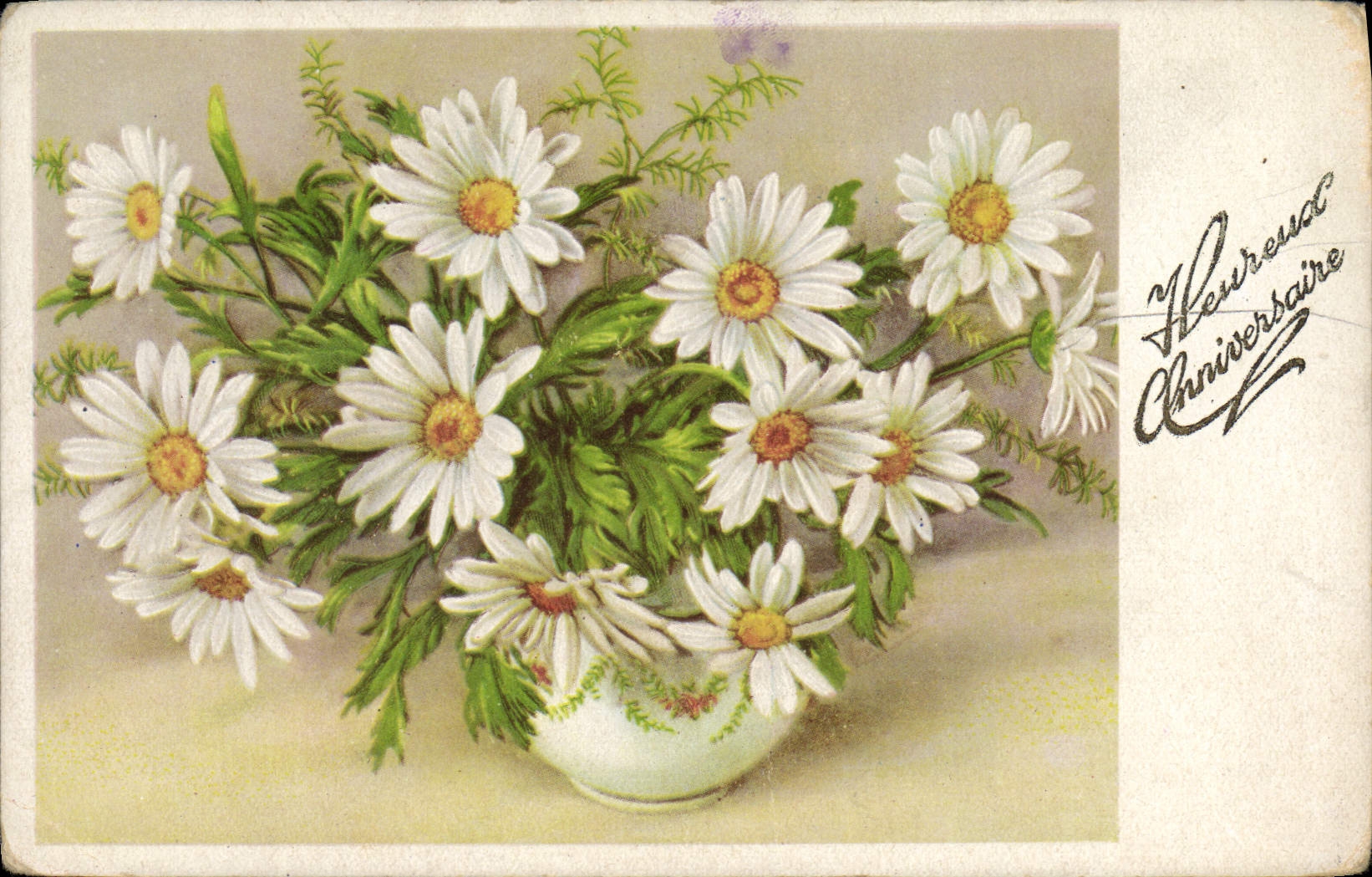 CPA Fantaisie Fleurs