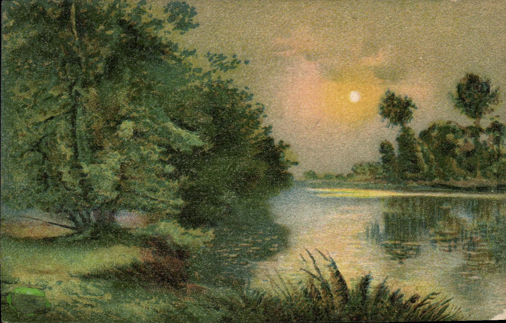 CPA Fantaisie Paysage