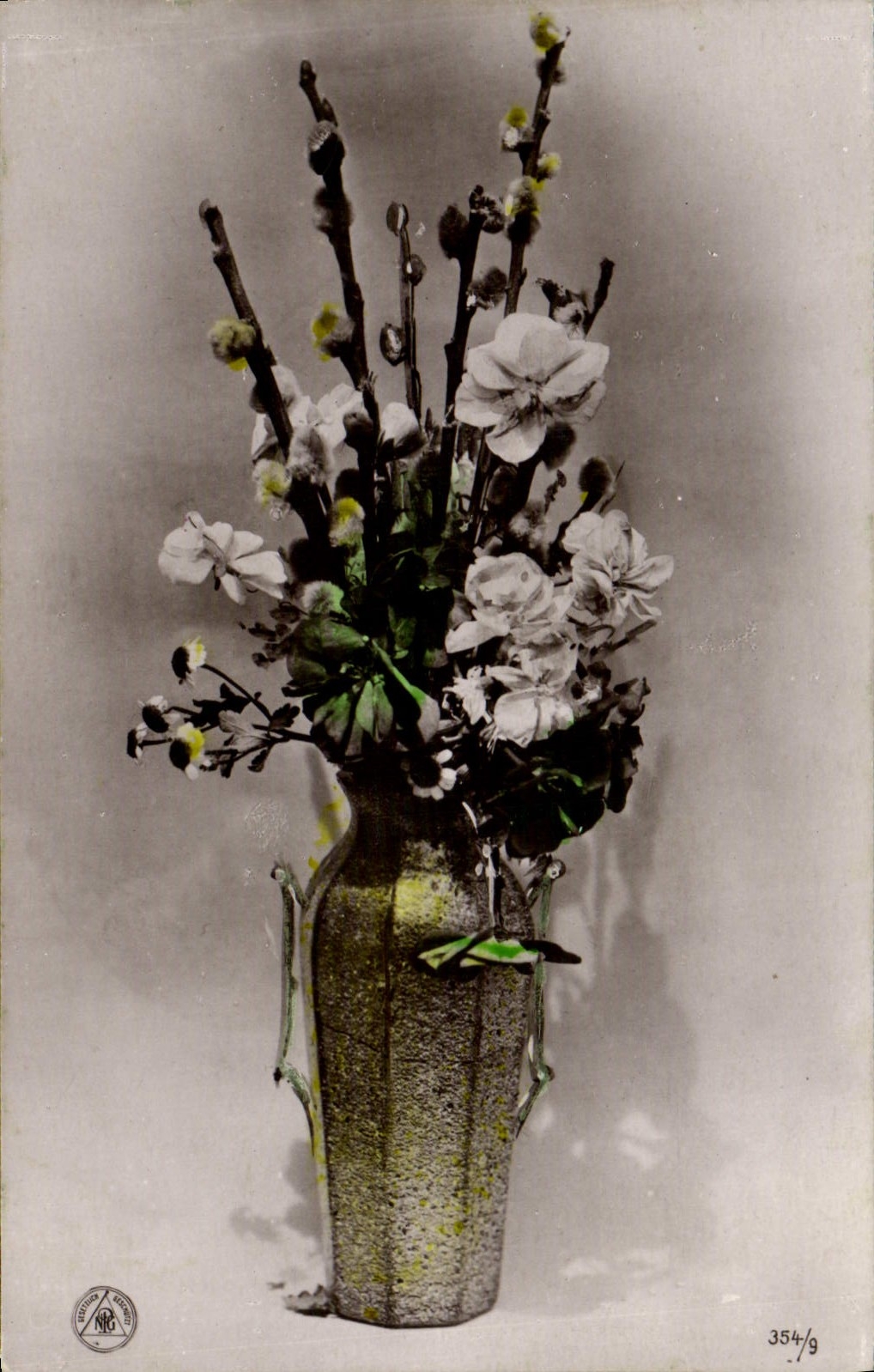 CPA Fantaisie Fleurs