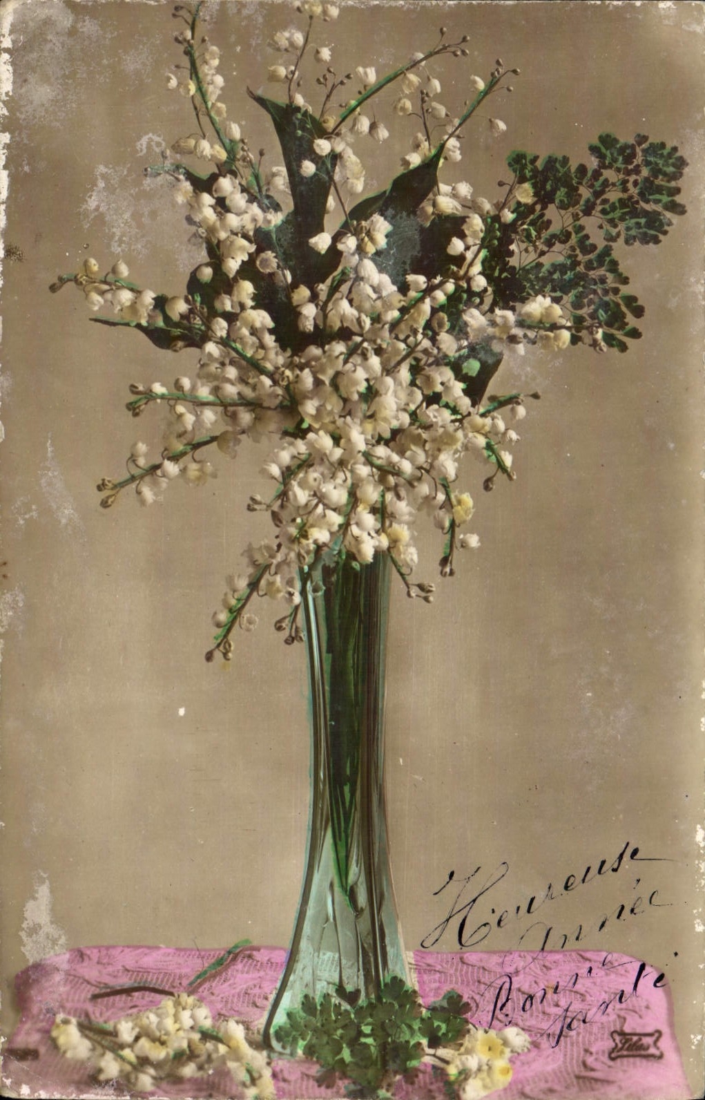 CPA Fantaisie Fleurs