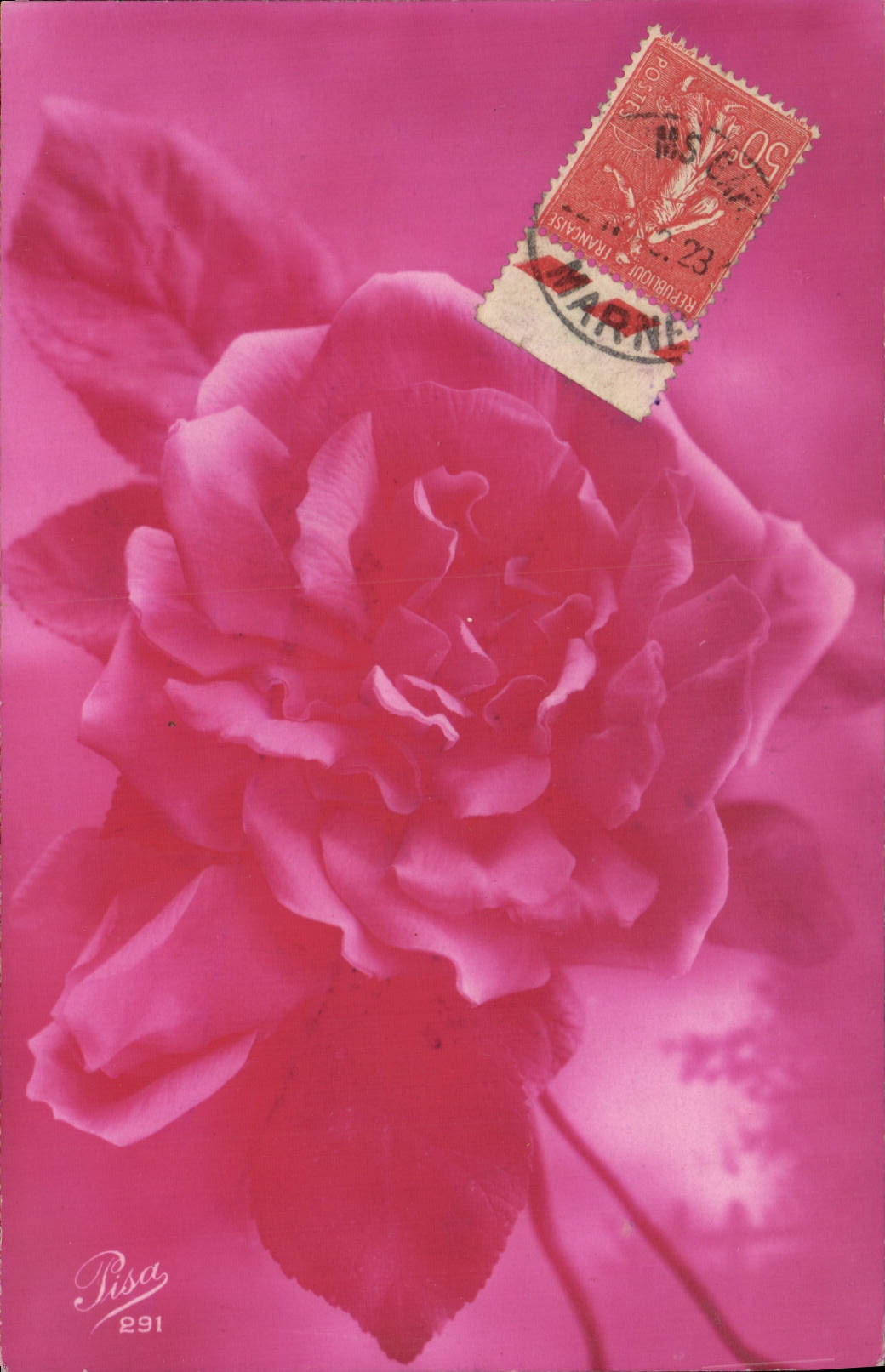 CPA Fantaisie Fleurs 