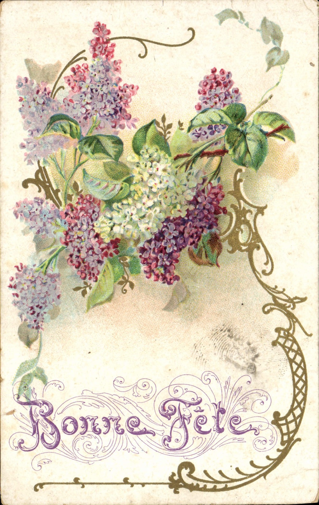 CPA Fantaisie Fleurs 