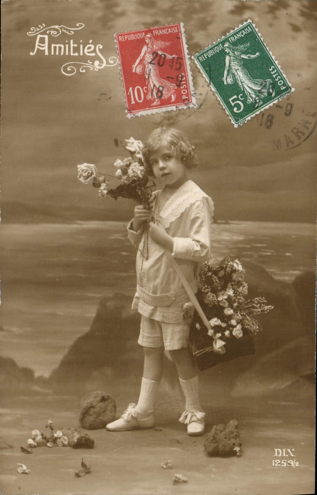 CPA Fantaisie Enfant