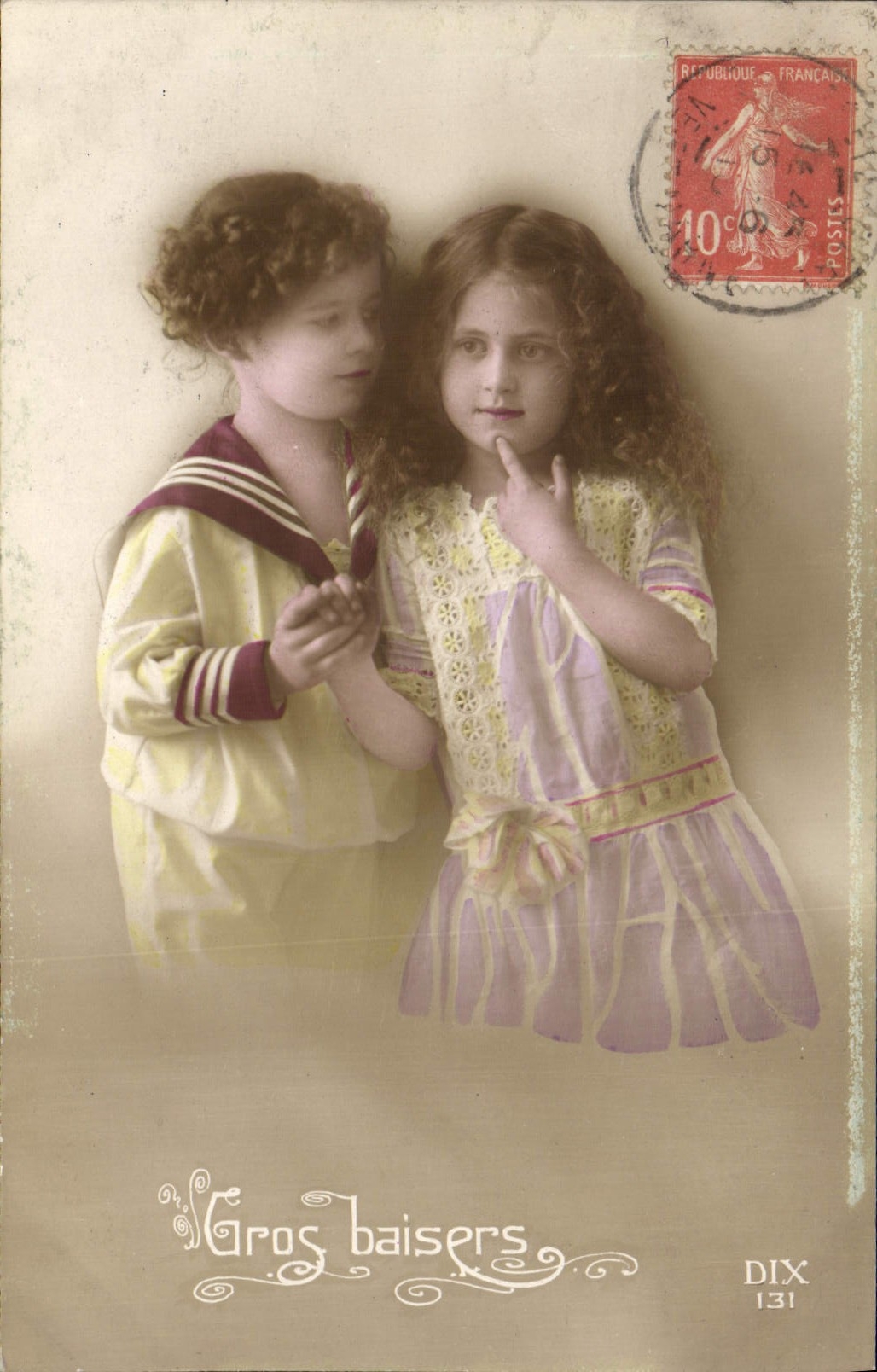 CPA Fantaisie Enfants