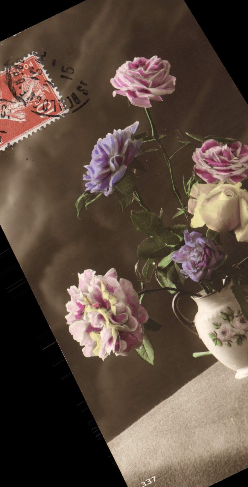 CPA Fantaisie Fleurs