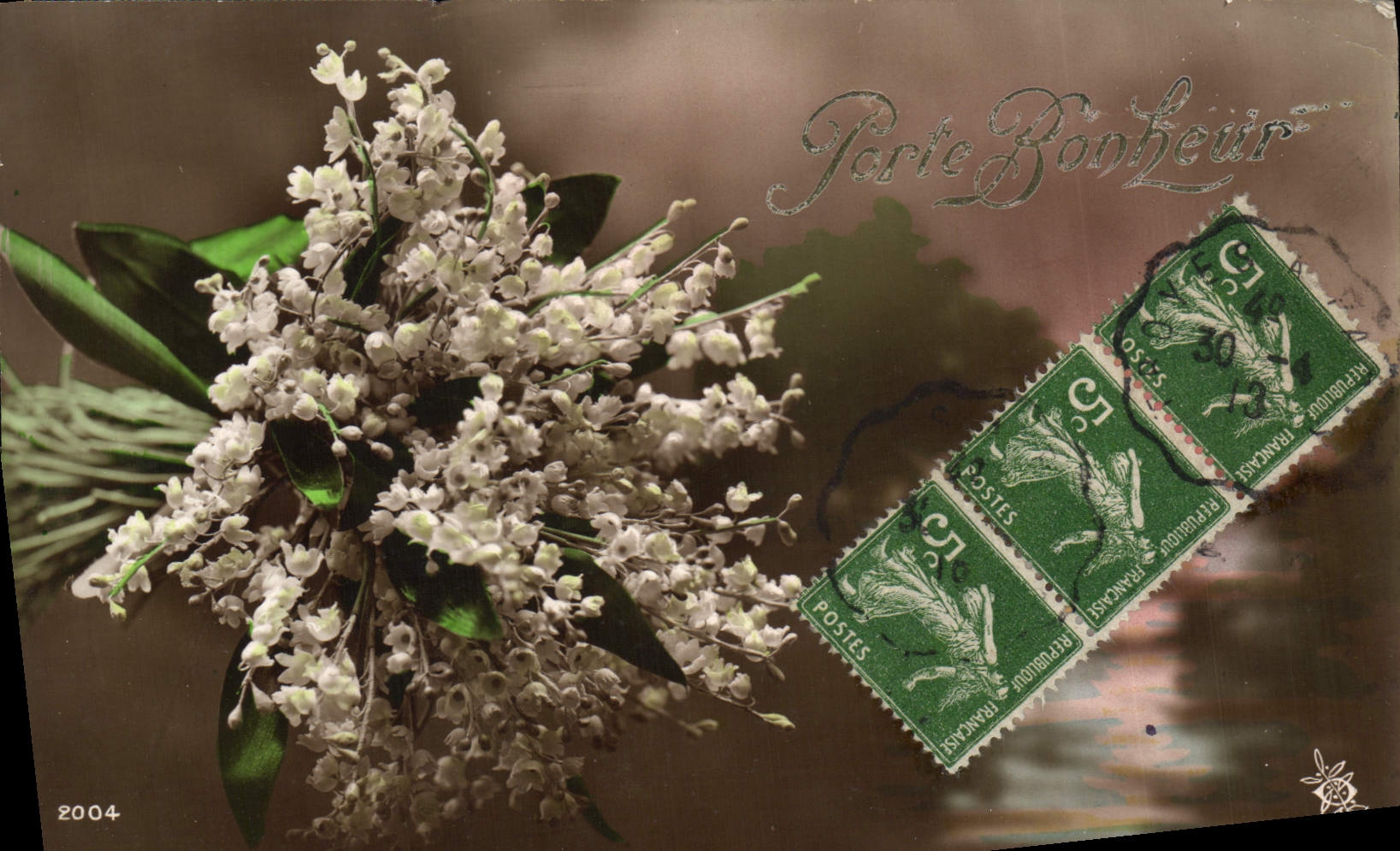 CPA Fantaisie Fleurs