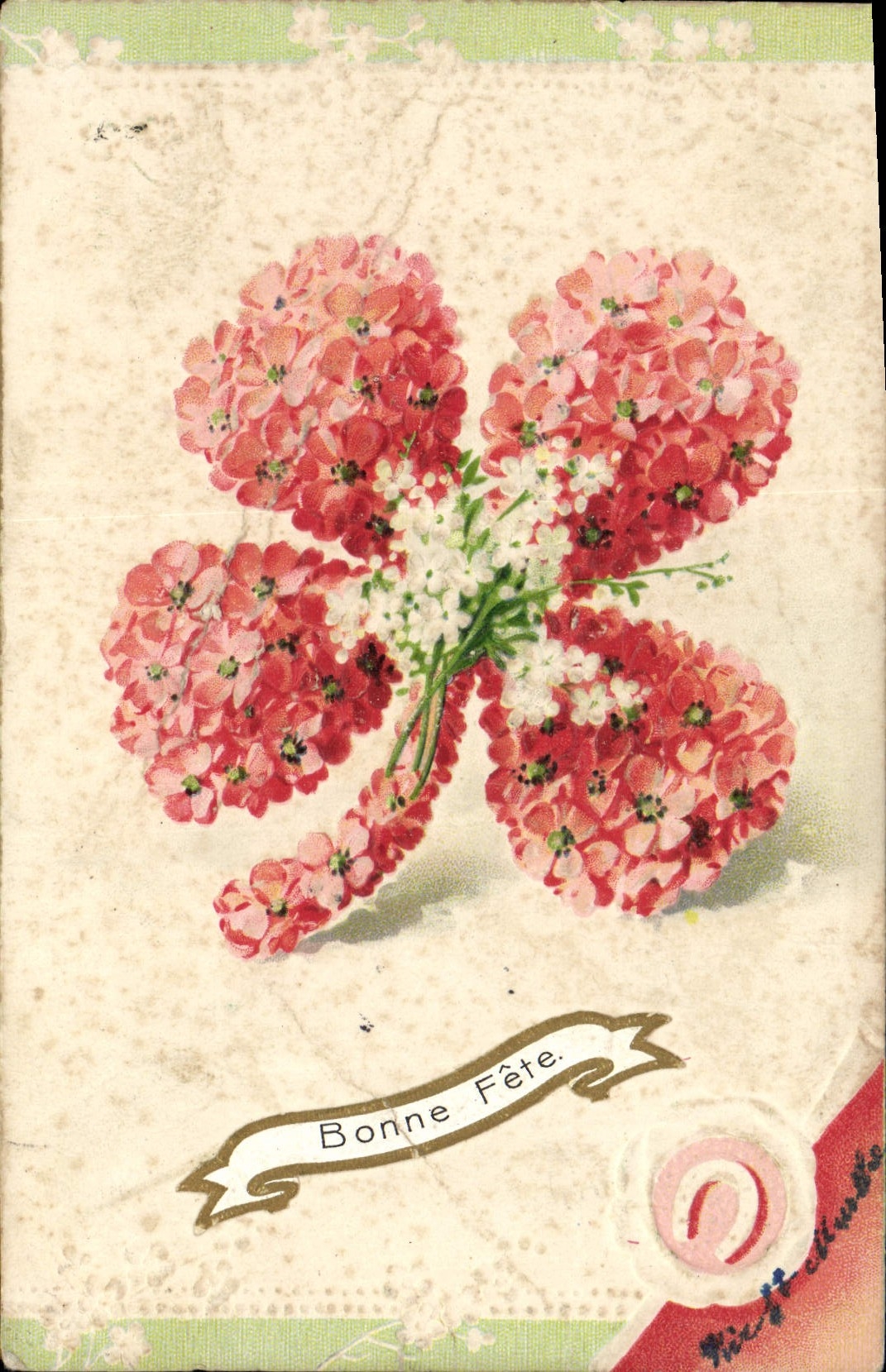 CPA Fantaisie Fleurs