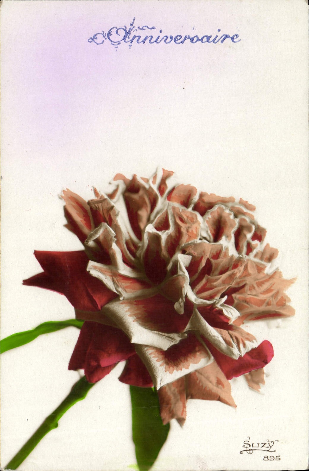 CPA Fantaisie Fleurs