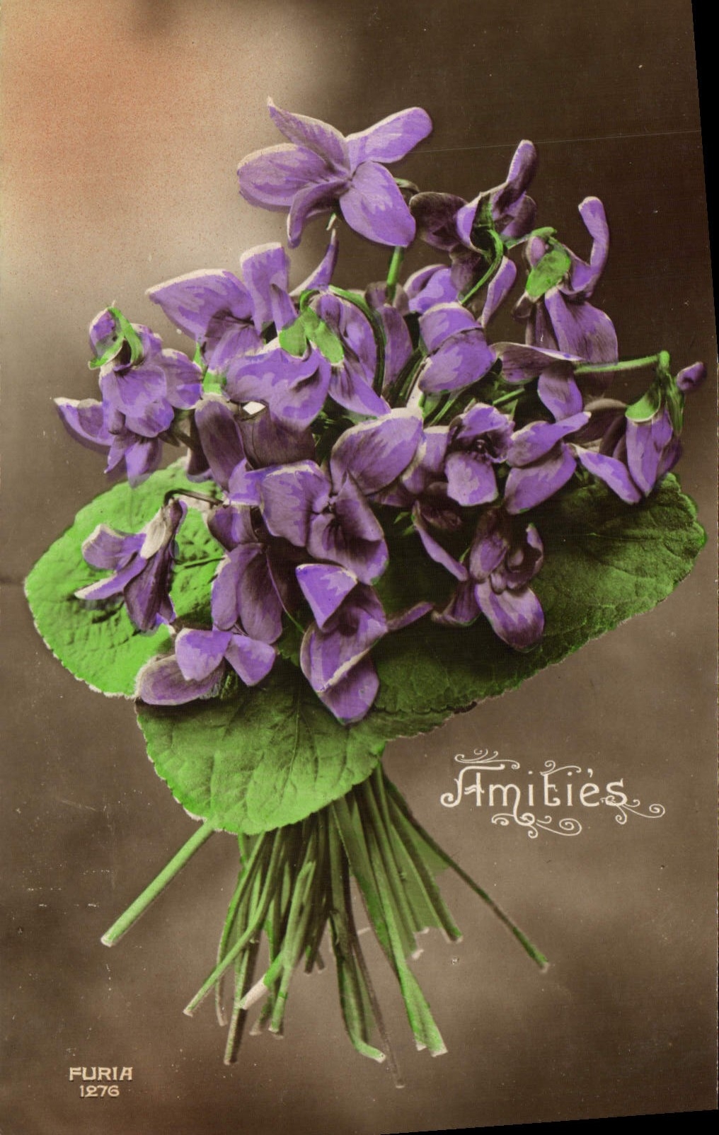 CPA Fantaisie Fleurs