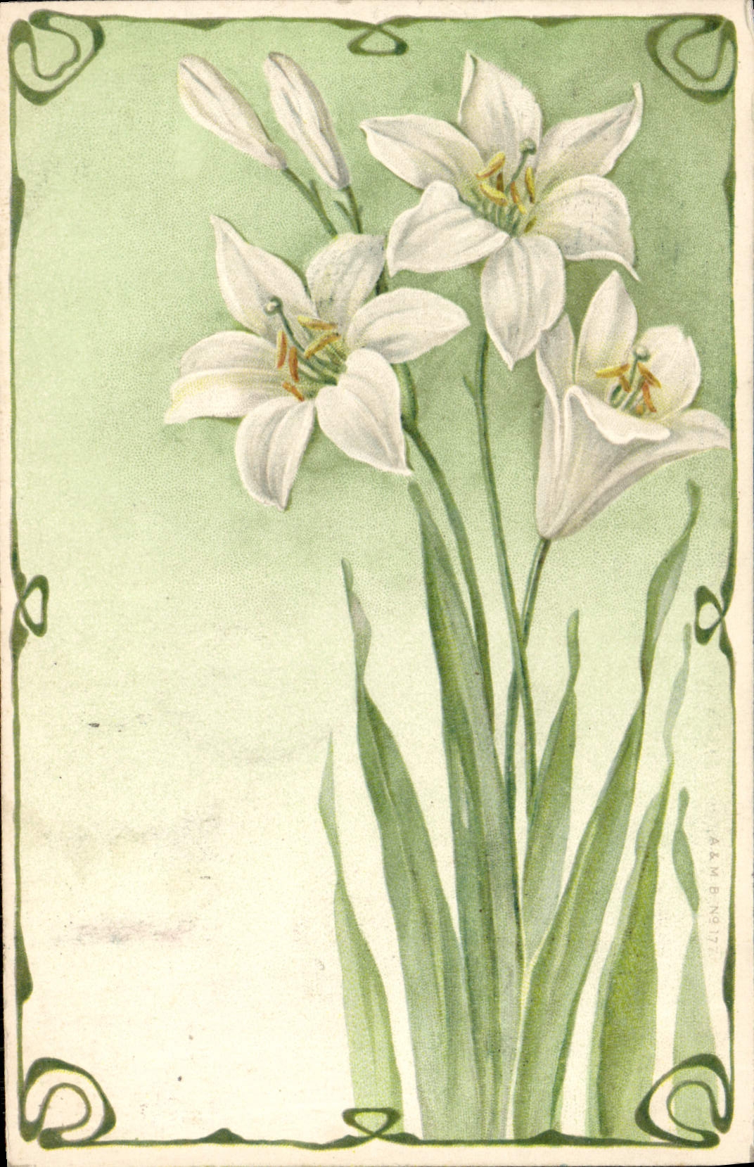 CPA Fantaisie Fleurs