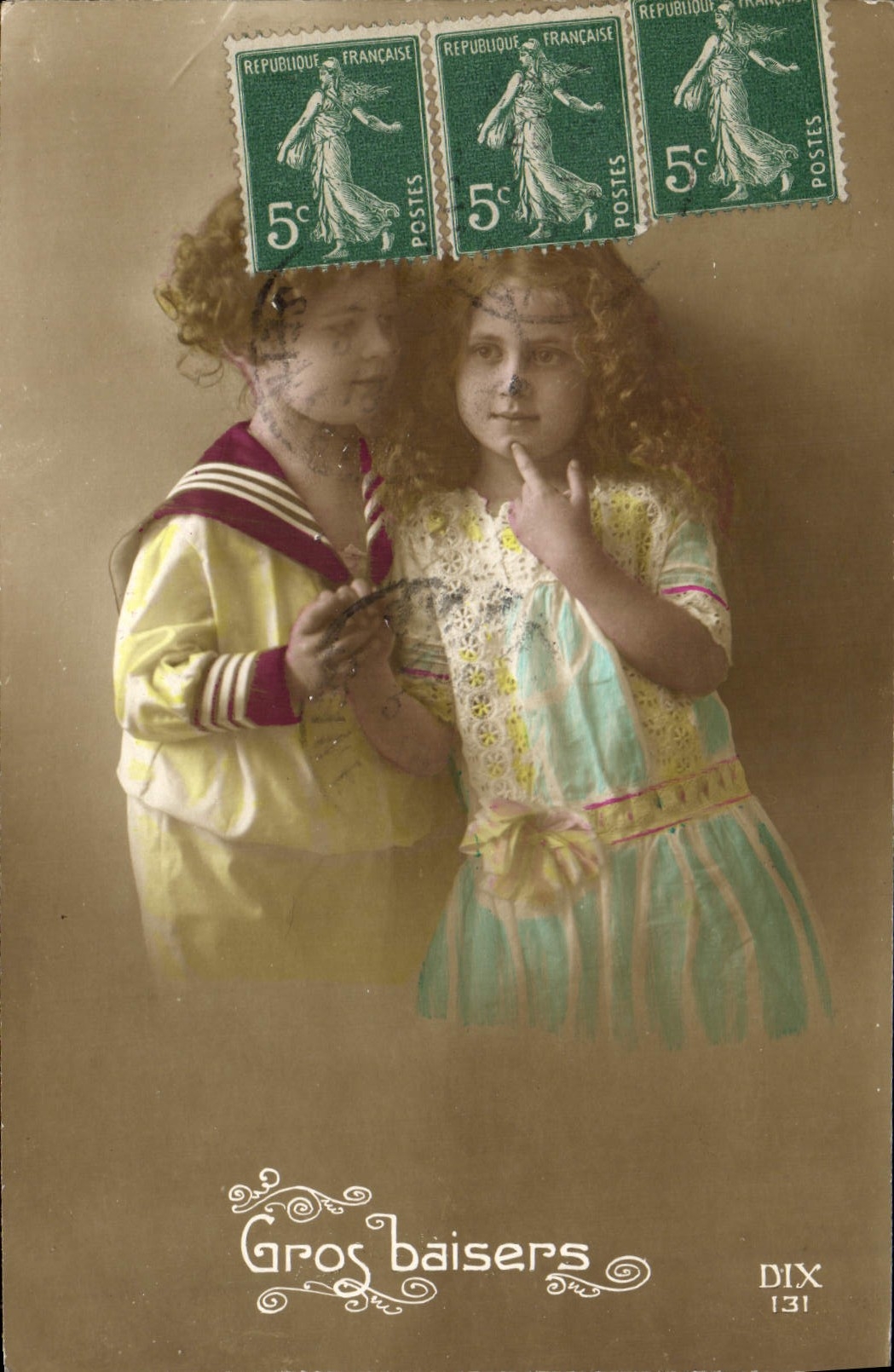 CPA Fantaisie Enfants