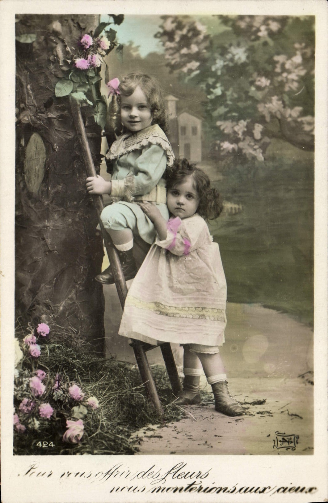 CPA Fantaisie Enfants