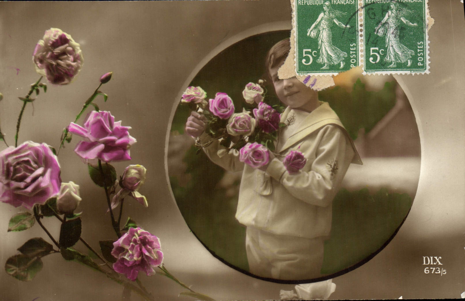 CPA Fantaisie Enfant